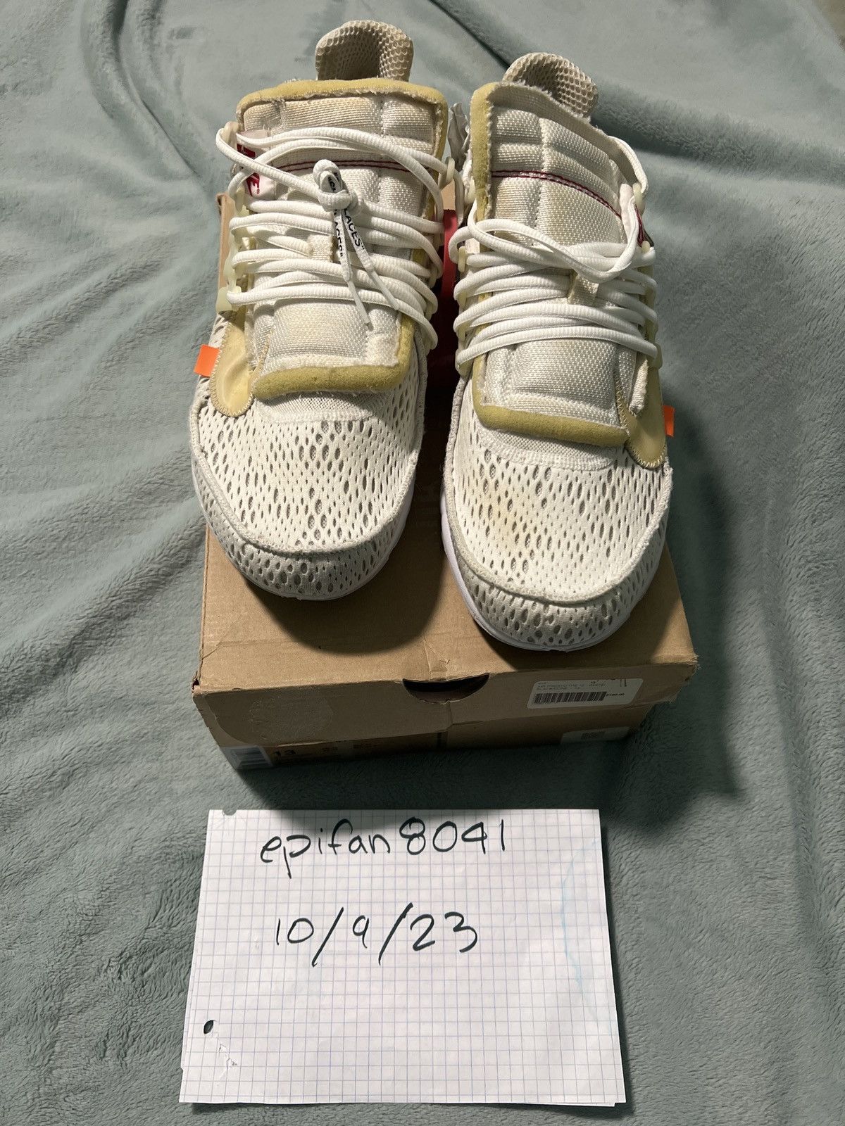 all white off white prestos