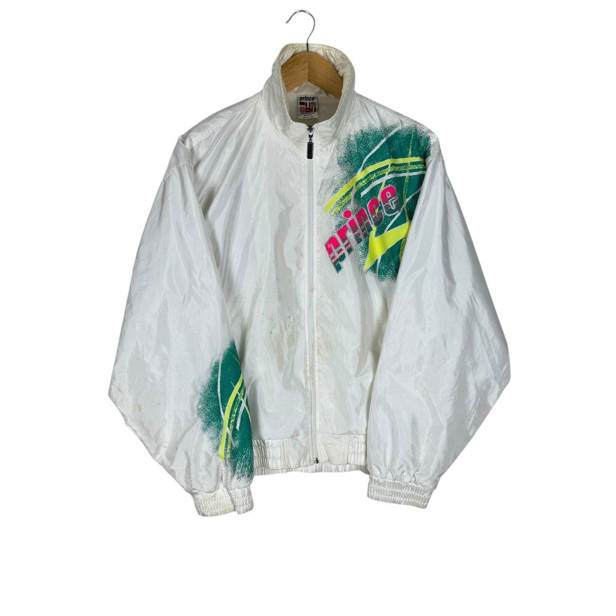 Prince 🌟PRINCE TENNIS EDBERG LIGHT ZIPPER JACKET Size US M / EU 48-50 / 2 - 1 Thumbnail