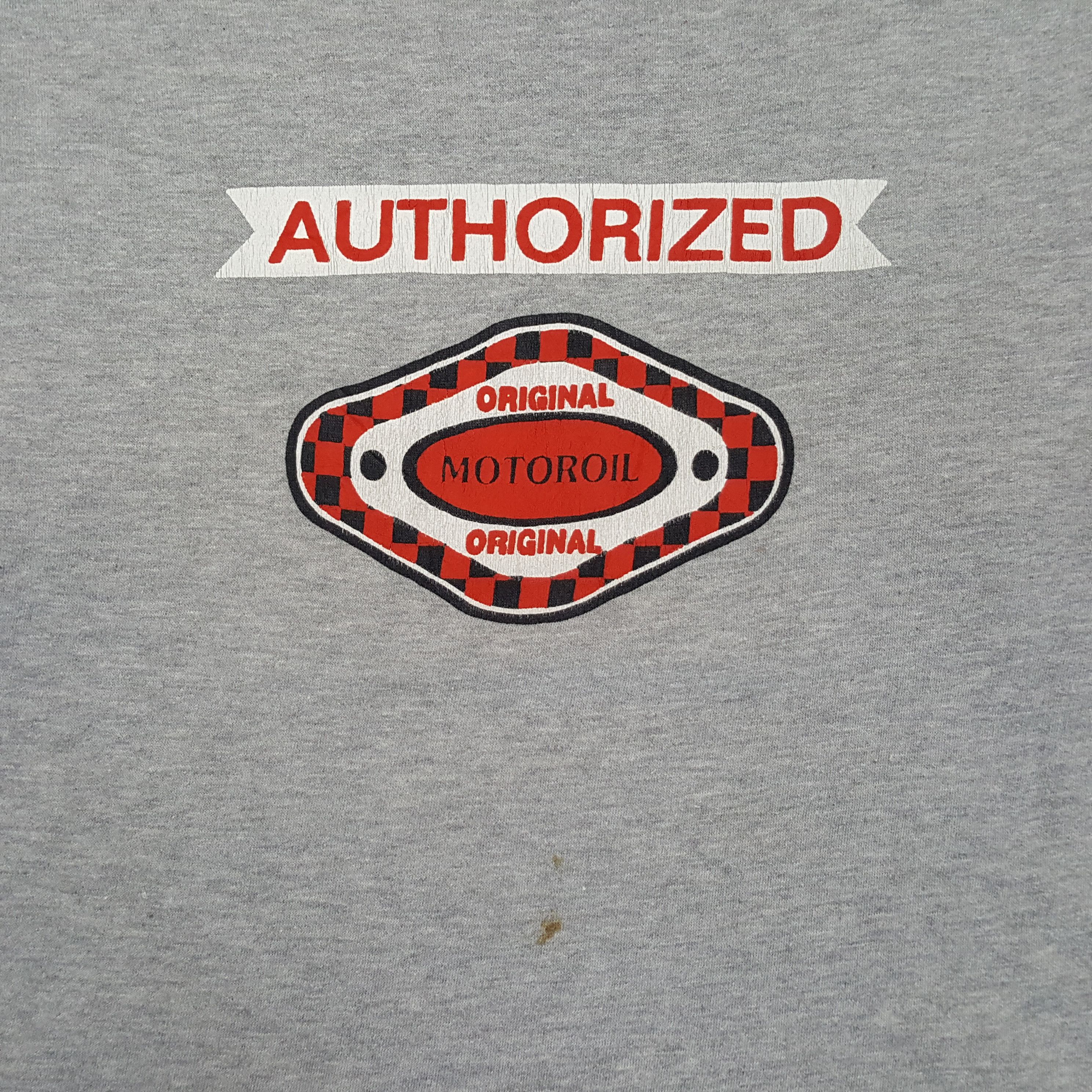 Vintage Authorized Original Motoroil Motorsports Sweatshirts