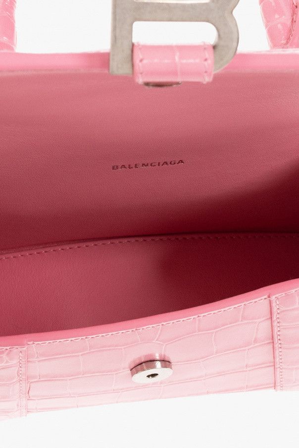 Balenciaga o1mt1gz0325 Size: OS / Hourglass XS Handbag Crocodile Size ONE SIZE - 5 Thumbnail