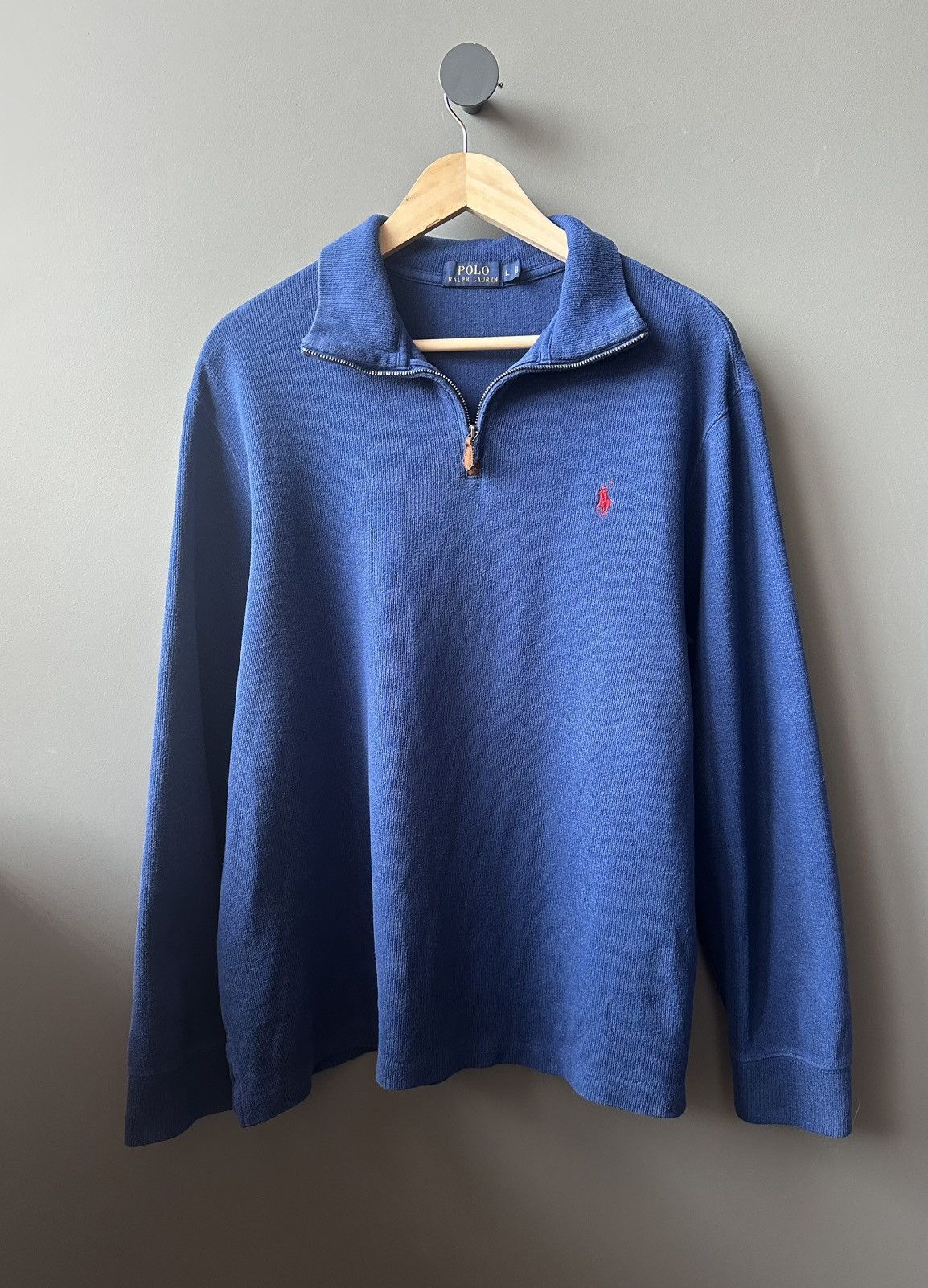 Polo Ralph Lauren Quarter Zip Sweatshirt Size L