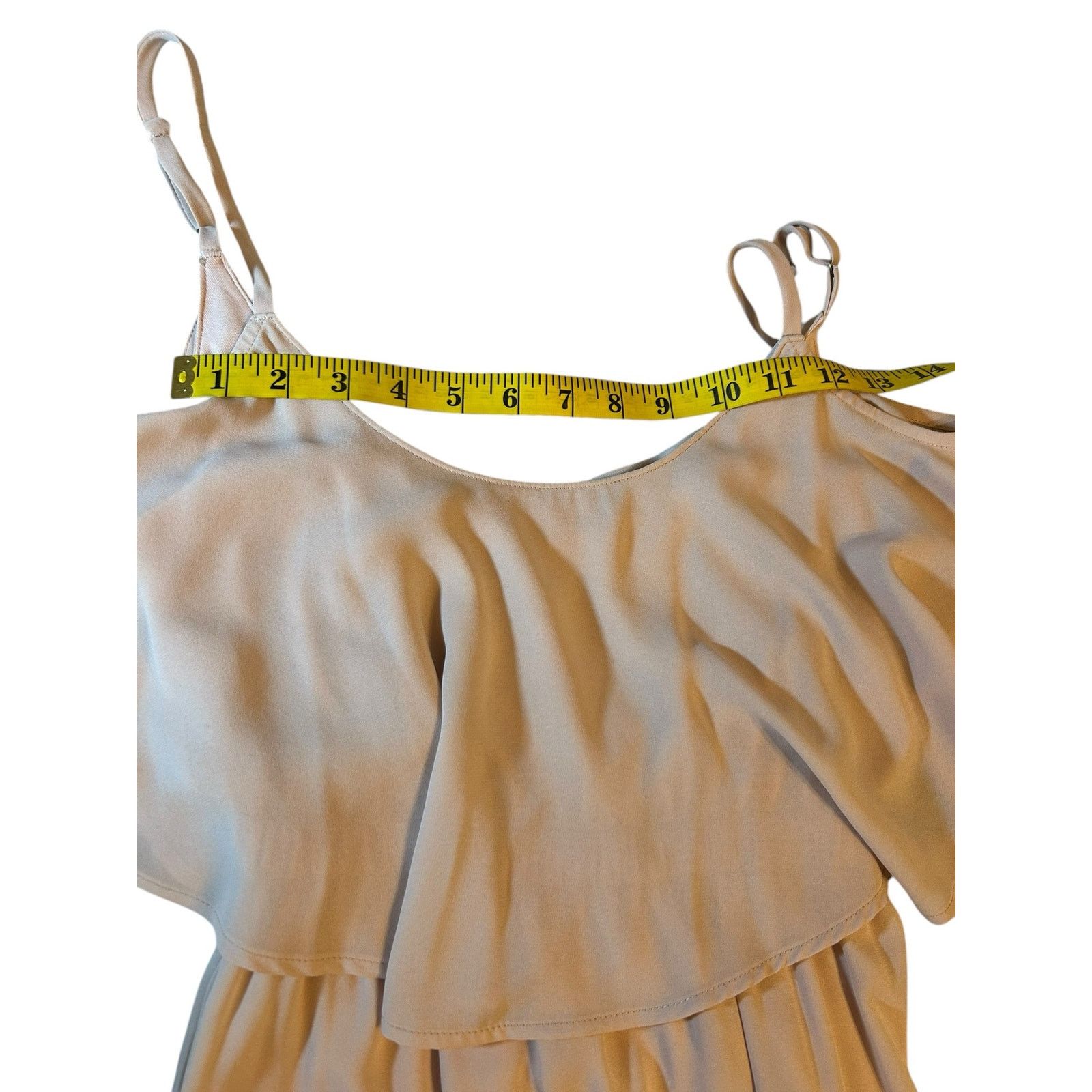 Show Me Your MuMu Show Me Your Mumu Blush Caitlyn Ruffle Dress - Size Small Size S / US 4 / IT 40 - 4 Thumbnail