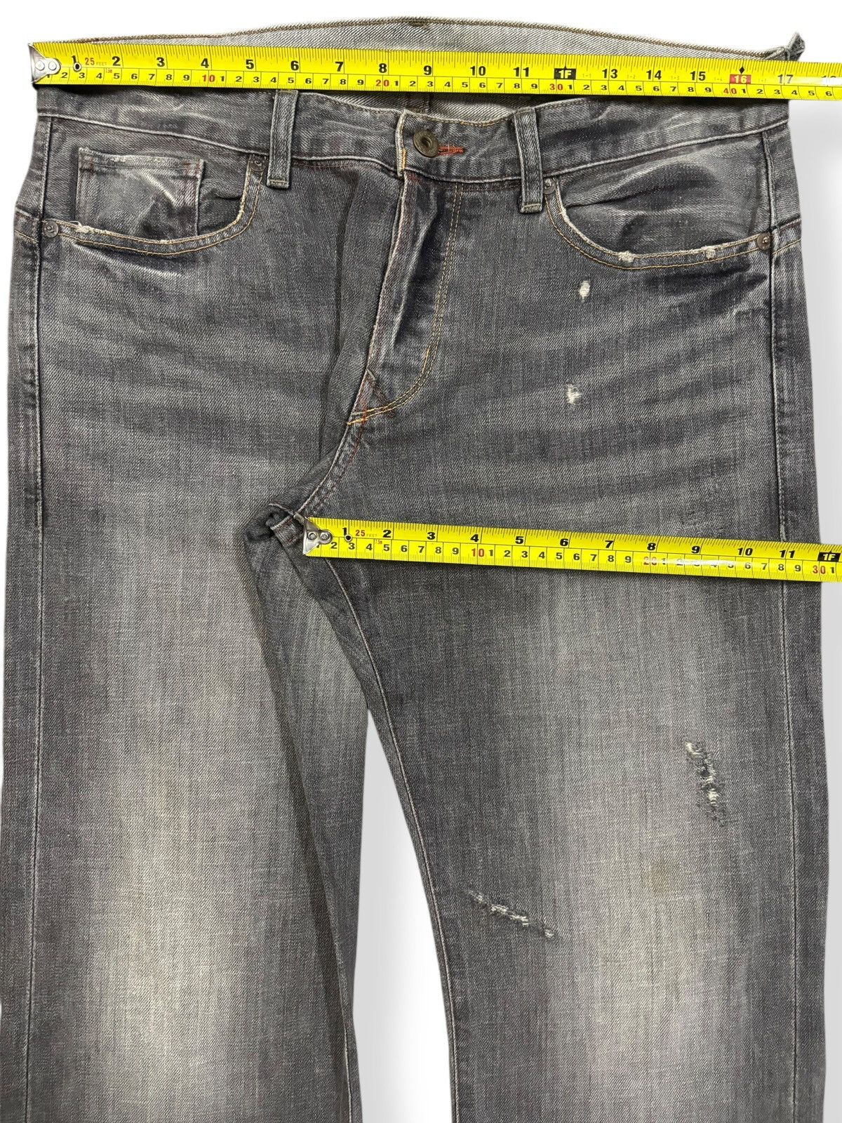 Ralph Lauren Vintage Ralph Lauren RL Faded Classic Fit Distressed Jeans Size US 34 / EU 50 - 15 Thumbnail