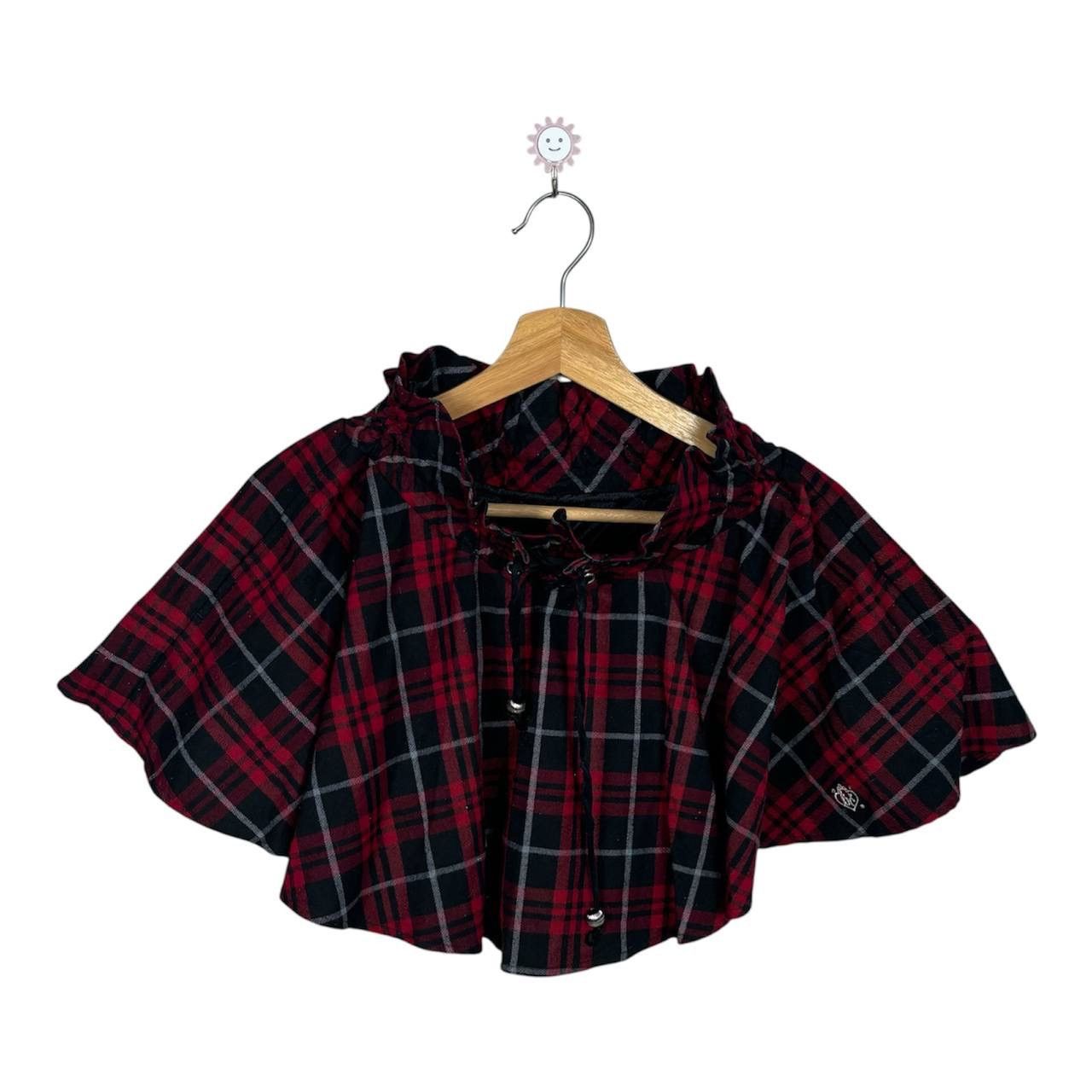 Japanese Brand Mad Punk Red Tartan Skirt Size 25" / US 0 / IT 36 - 1 Thumbnail