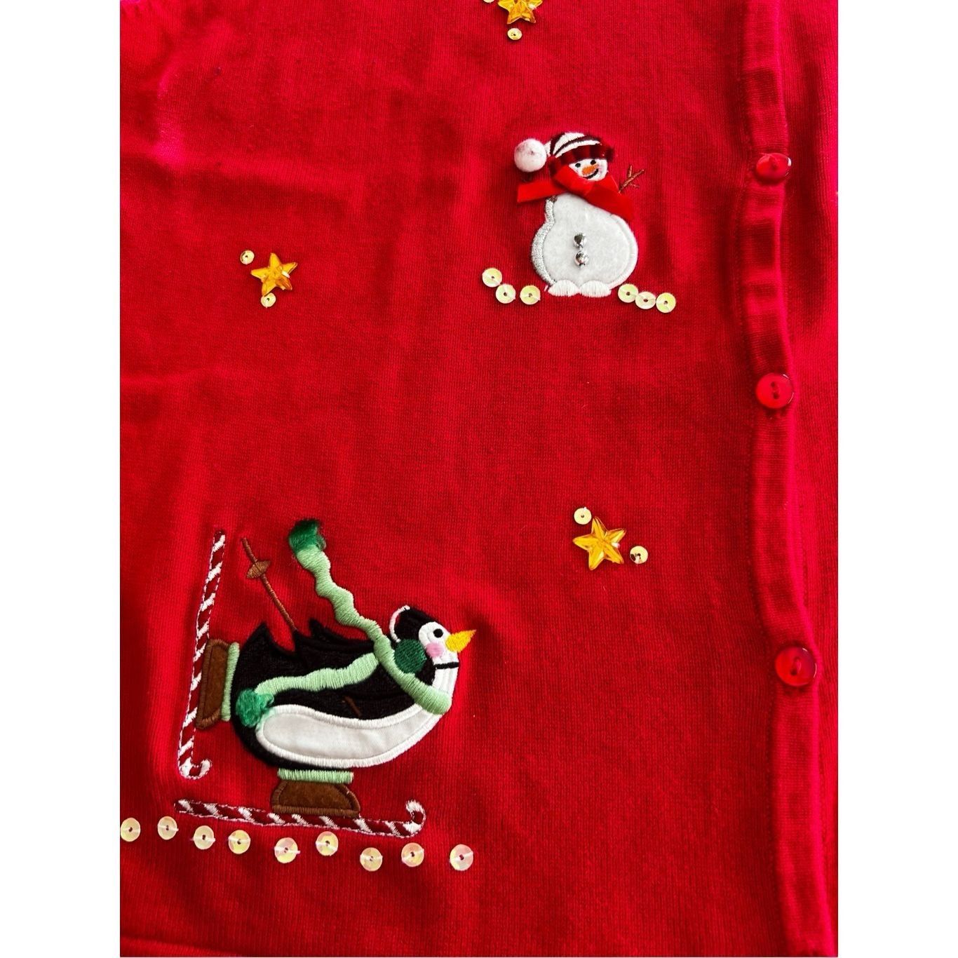 Vintage Crystal Kobe Ugly Christmas sweater size XL Size XL / US 12-14 / IT 48-50 - 9 Thumbnail
