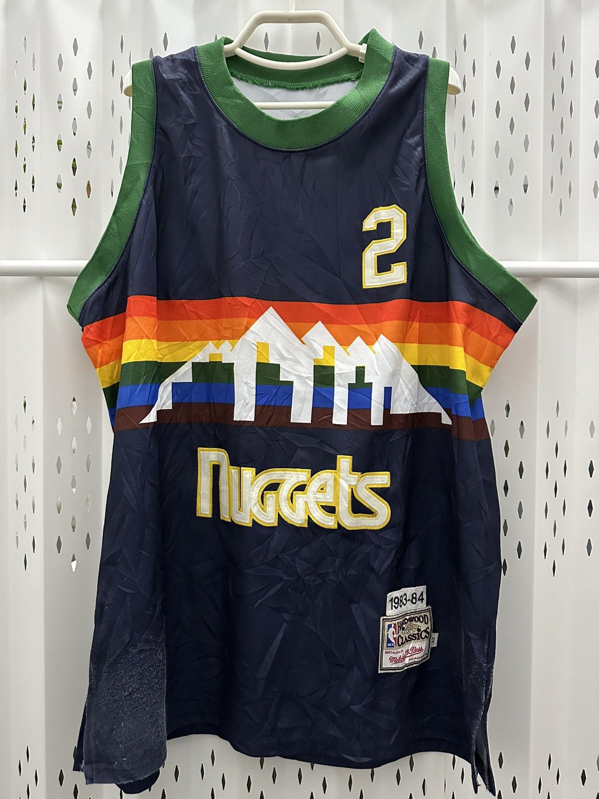 Mitchell & Ness Mitchell & Ness Denver Nuggets 198384 Alex English