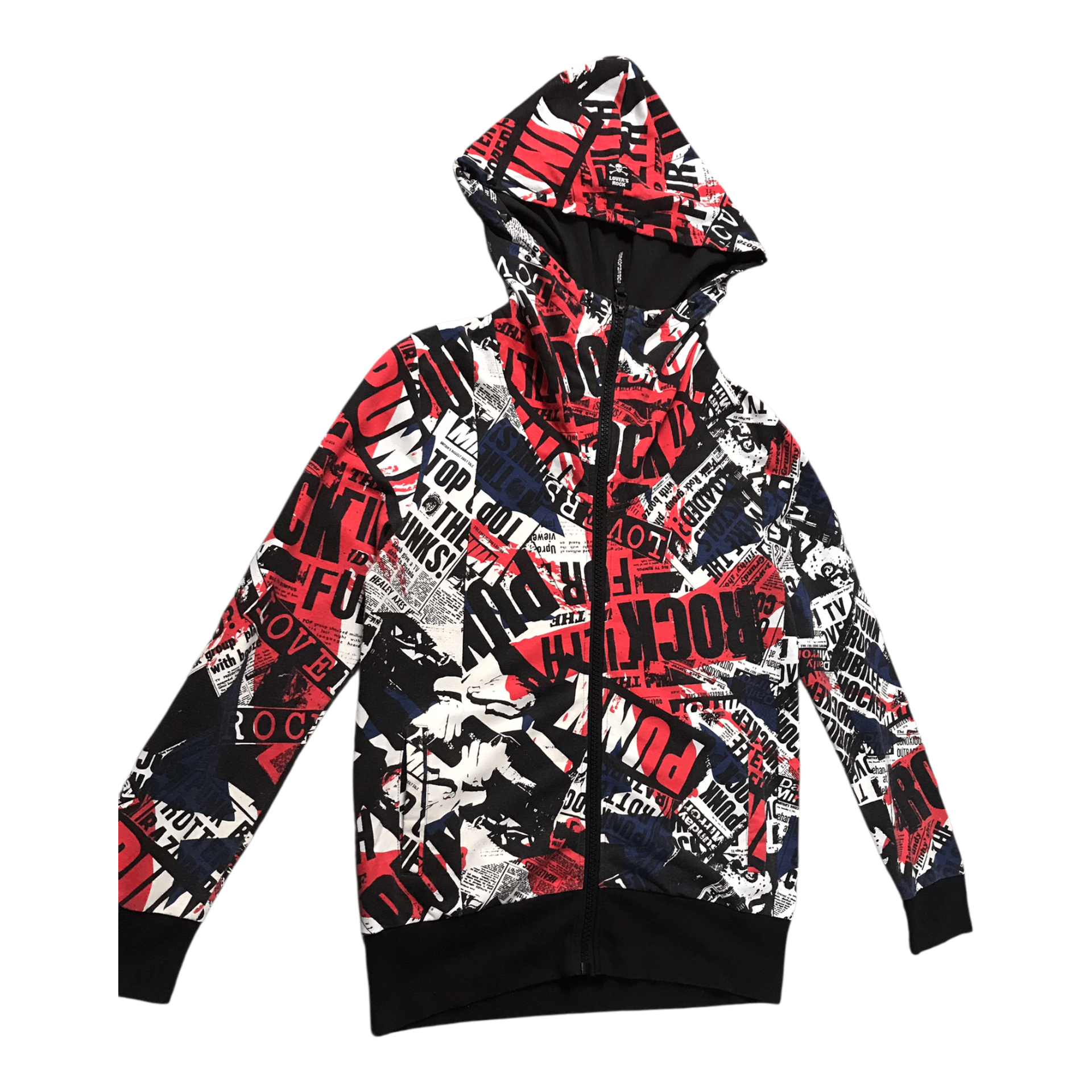 Super Lovers Super lovers Full Print Studded Hoodie Jacket Size US M / EU 48-50 / 2 - 2 Thumbnail