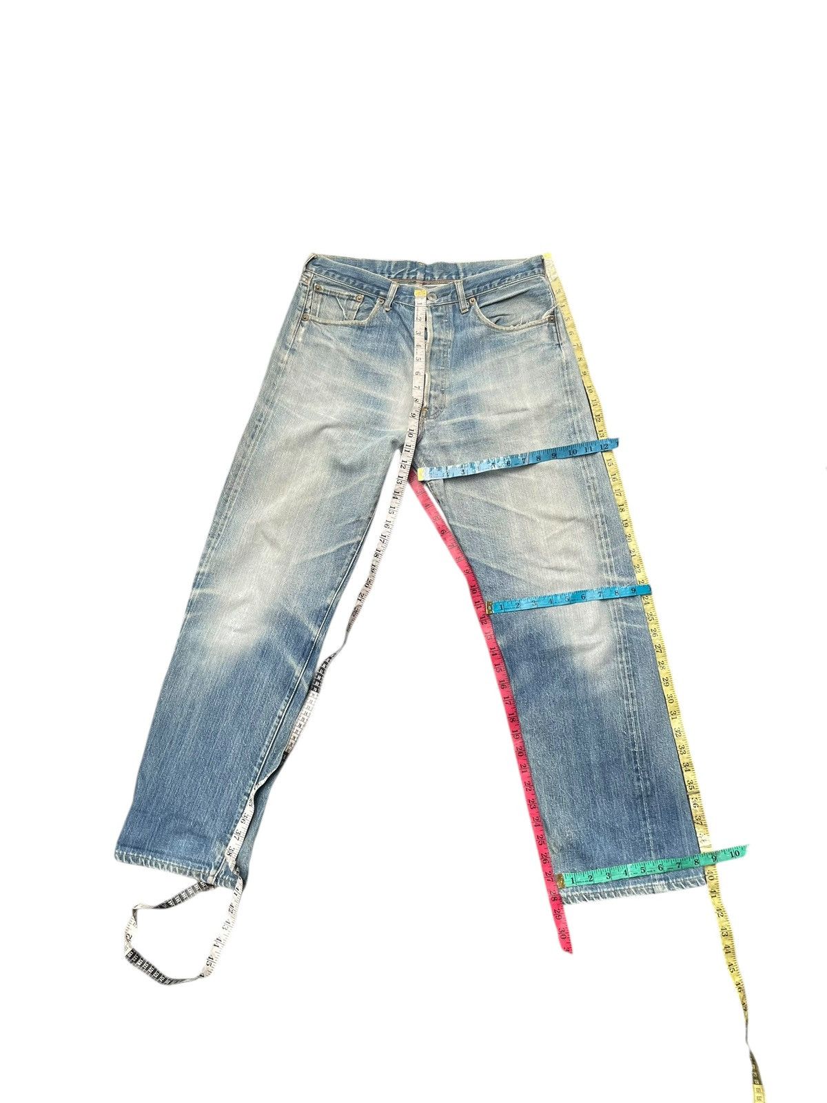 Levi's Vintage Levis 501 E 1966 1967 Selvedge Denim Size US 32 / EU 48 - 15 Thumbnail