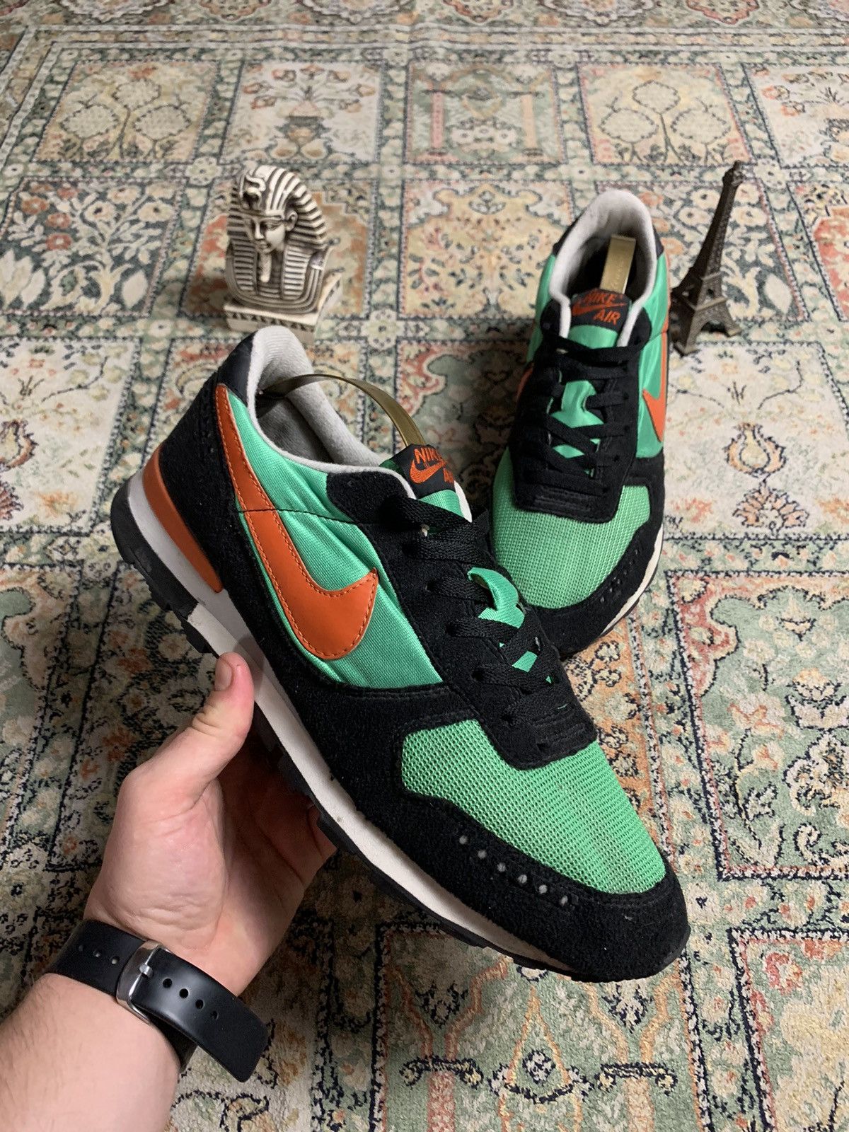 Nike × Vintage Vintage Nike Vector Greenspark College orange/black 11 Size US 11 / EU 44 - 5 Thumbnail