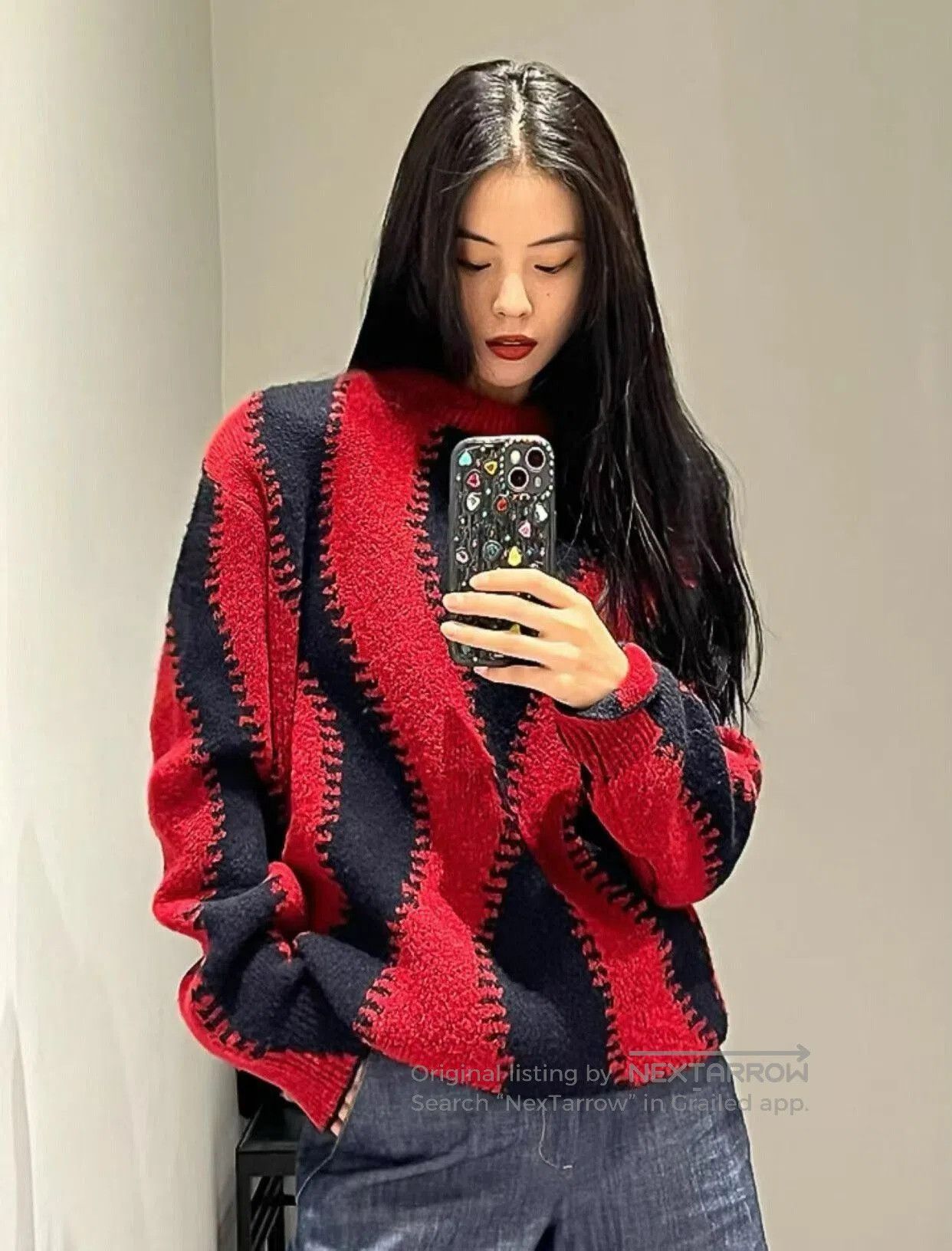 Loewe LOEWE Color Block Knit Sweater M. Size US M / EU 48-50 / 2 - 8 Thumbnail
