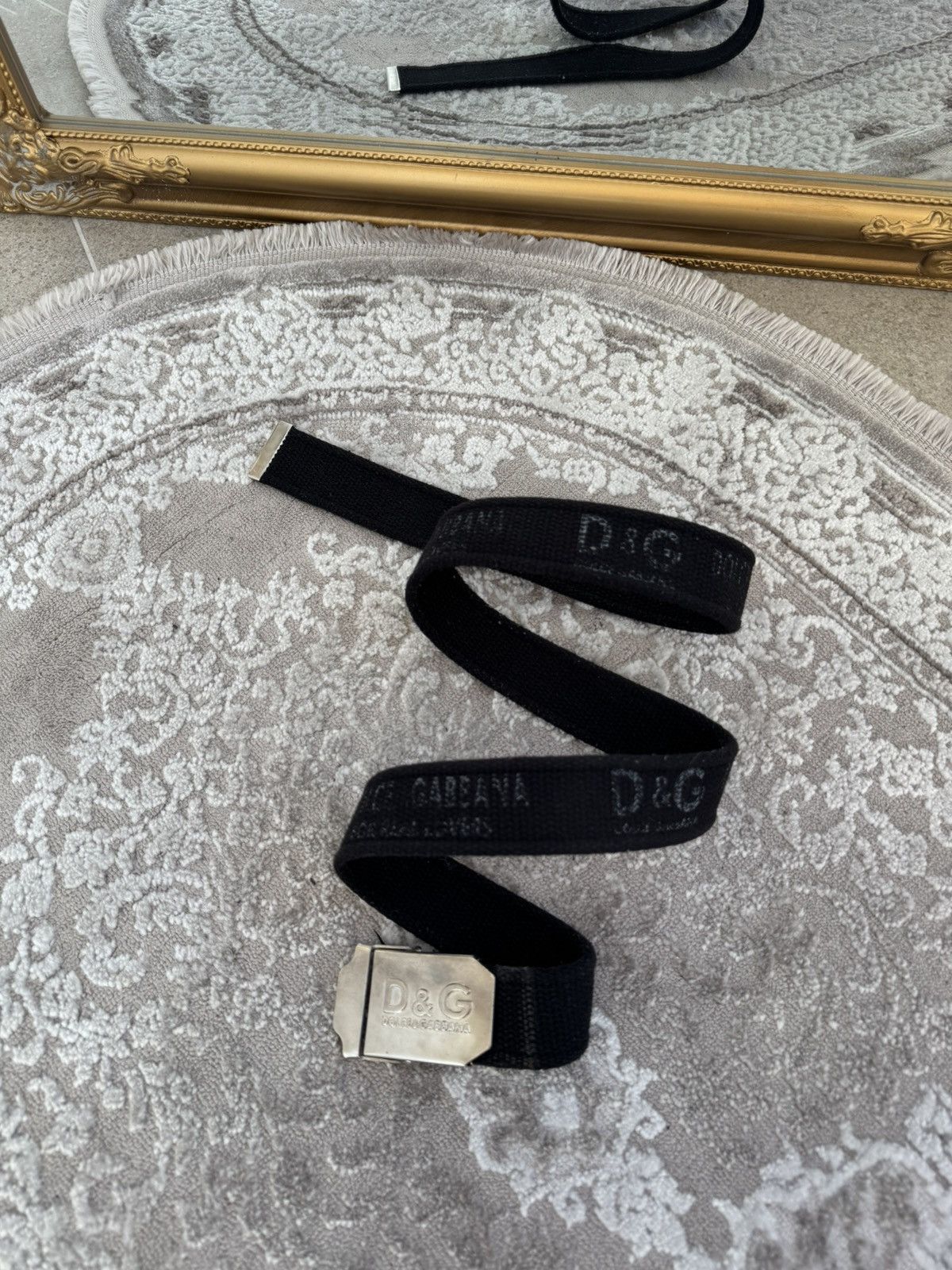 Dolce & Gabbana Vintage Dolce & Gabbana Monogram Belt Size ONE SIZE - 1 Thumbnail
