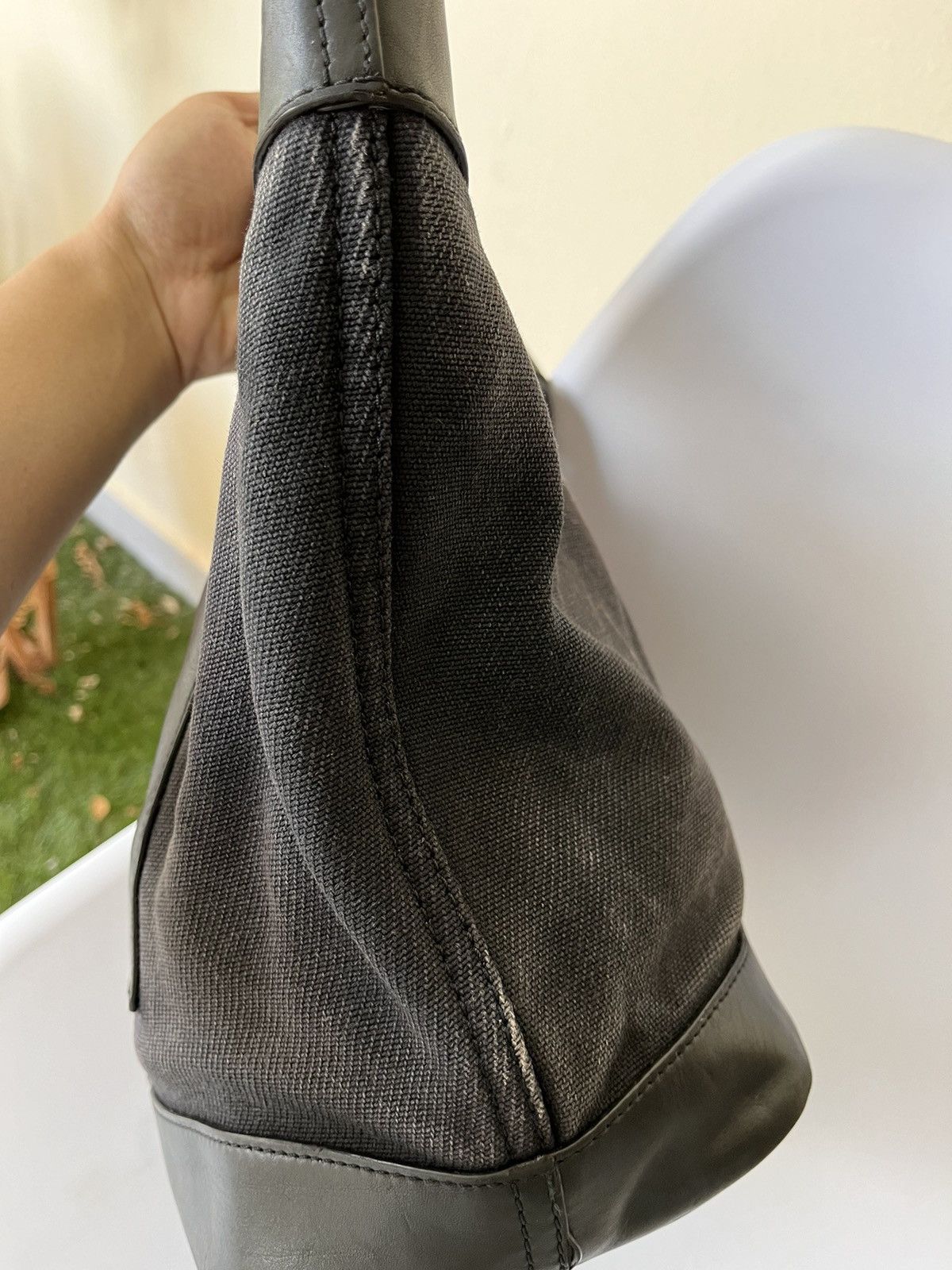 Alexander Wang Alexander Wang Canvas Leather Tote Bag Size ONE SIZE - 8 Thumbnail