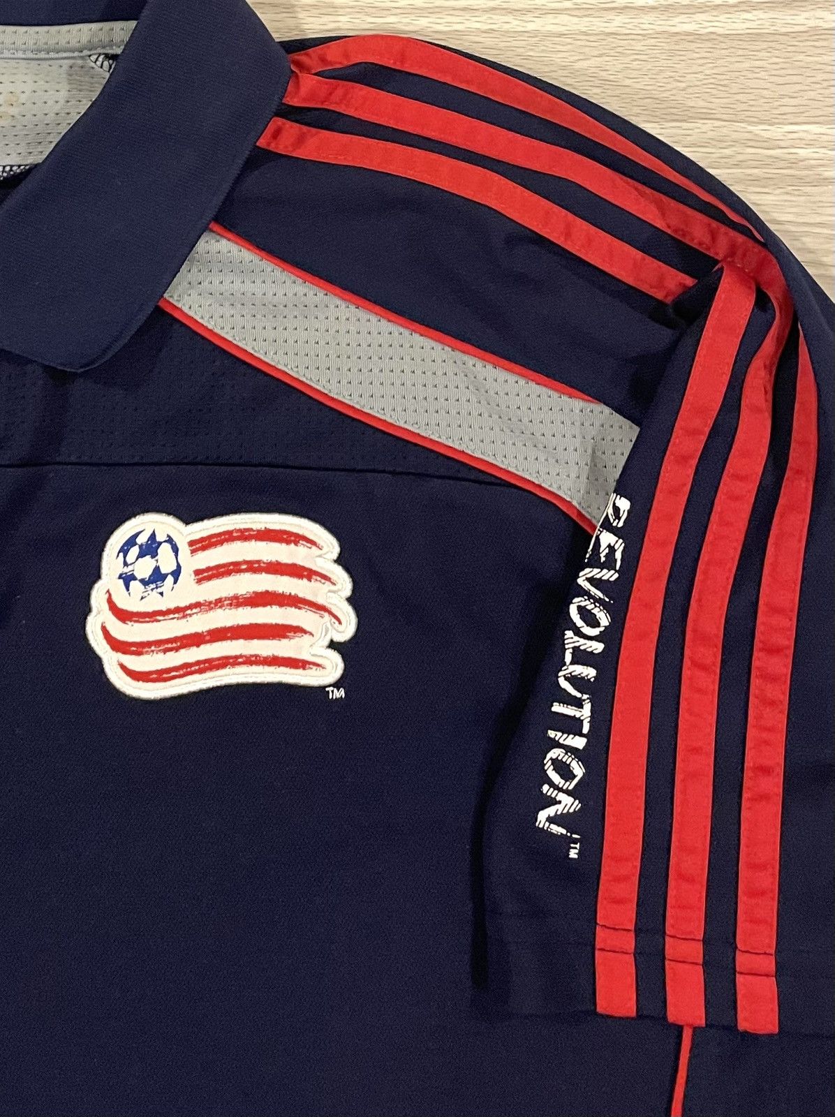 Adidas Adidas 2010/11 New England Revolution Soccer Jersey Men’s XL Size US XL / EU 56 / 4 - 2 Thumbnail