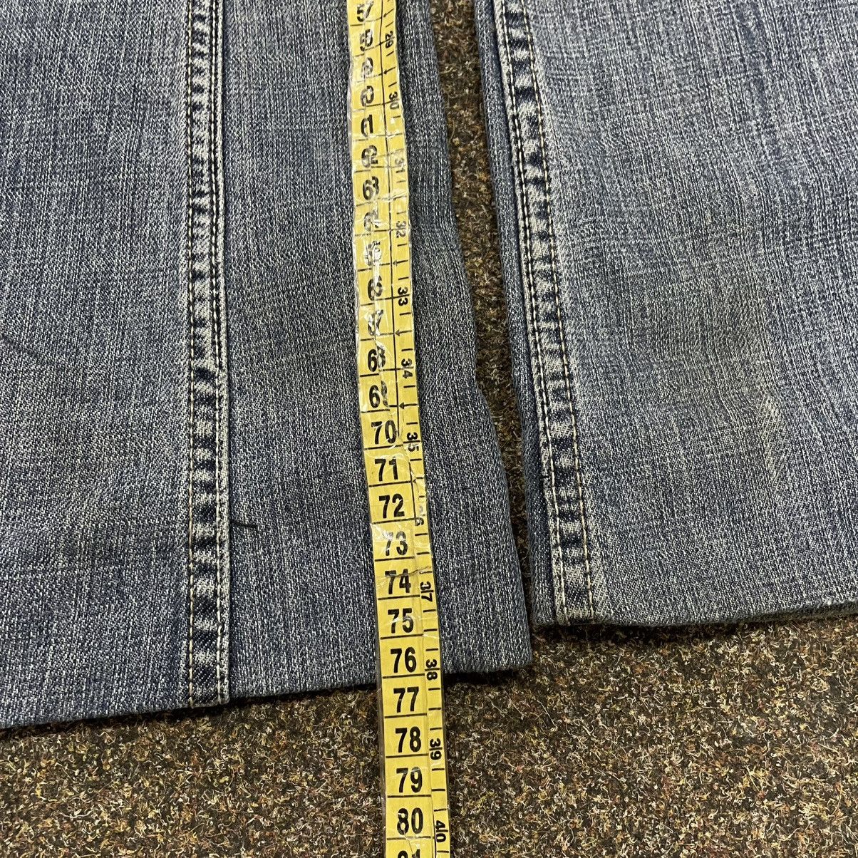Vintage Vintage Y2K Baggy Wide Leg Flared Jeans Skate Grunge Logo 34 Size 34" / US 12 / IT 48 - 7 Thumbnail