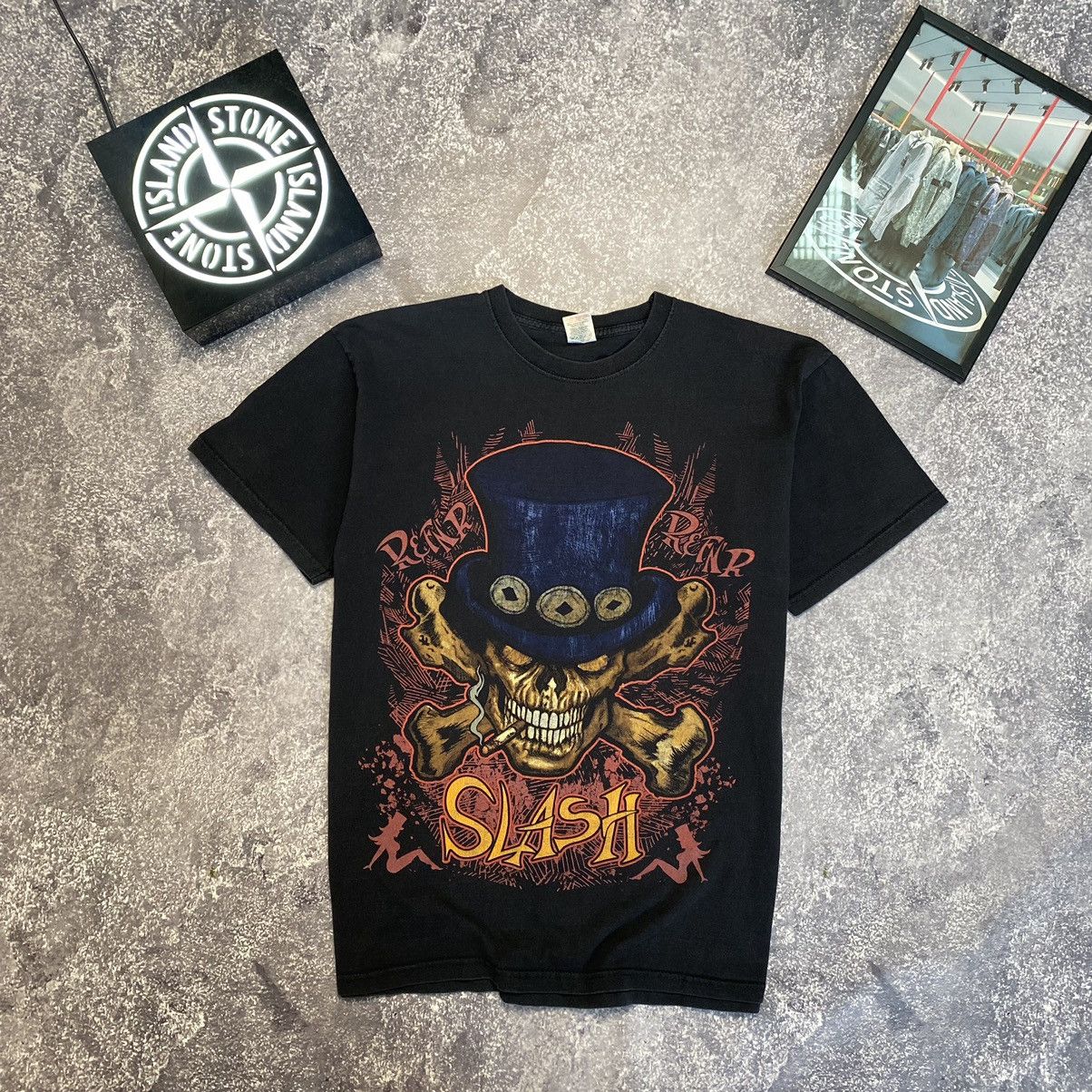 Band Tees Vintage Slash Big Graphic logo Rare rock tee Size US L / EU 52-54 / 3 - 1 Thumbnail
