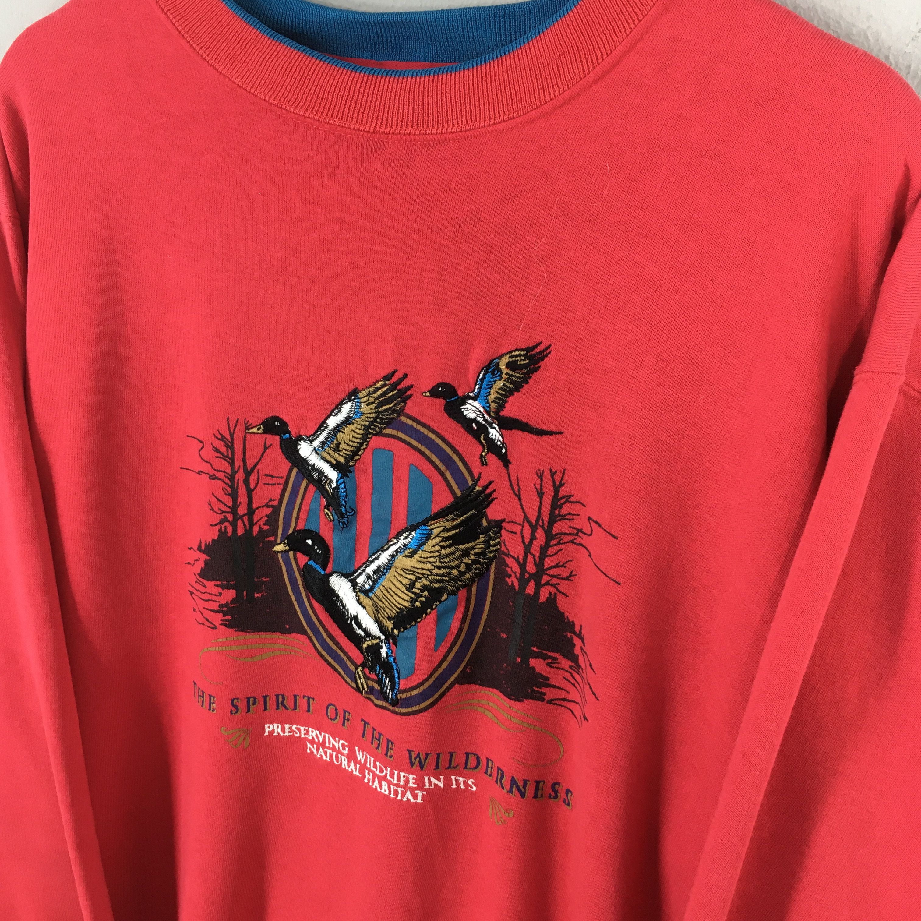 Habitat × Vintage Vintage Natural Habitat Outfitters Sweatshirt Large Size US L / EU 52-54 / 3 - 3 Thumbnail