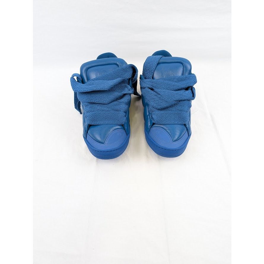 Lanvin o1rshd1 Curb XL Low Top Sneakers in Blue Size US 11 / EU 44 - 16 Thumbnail