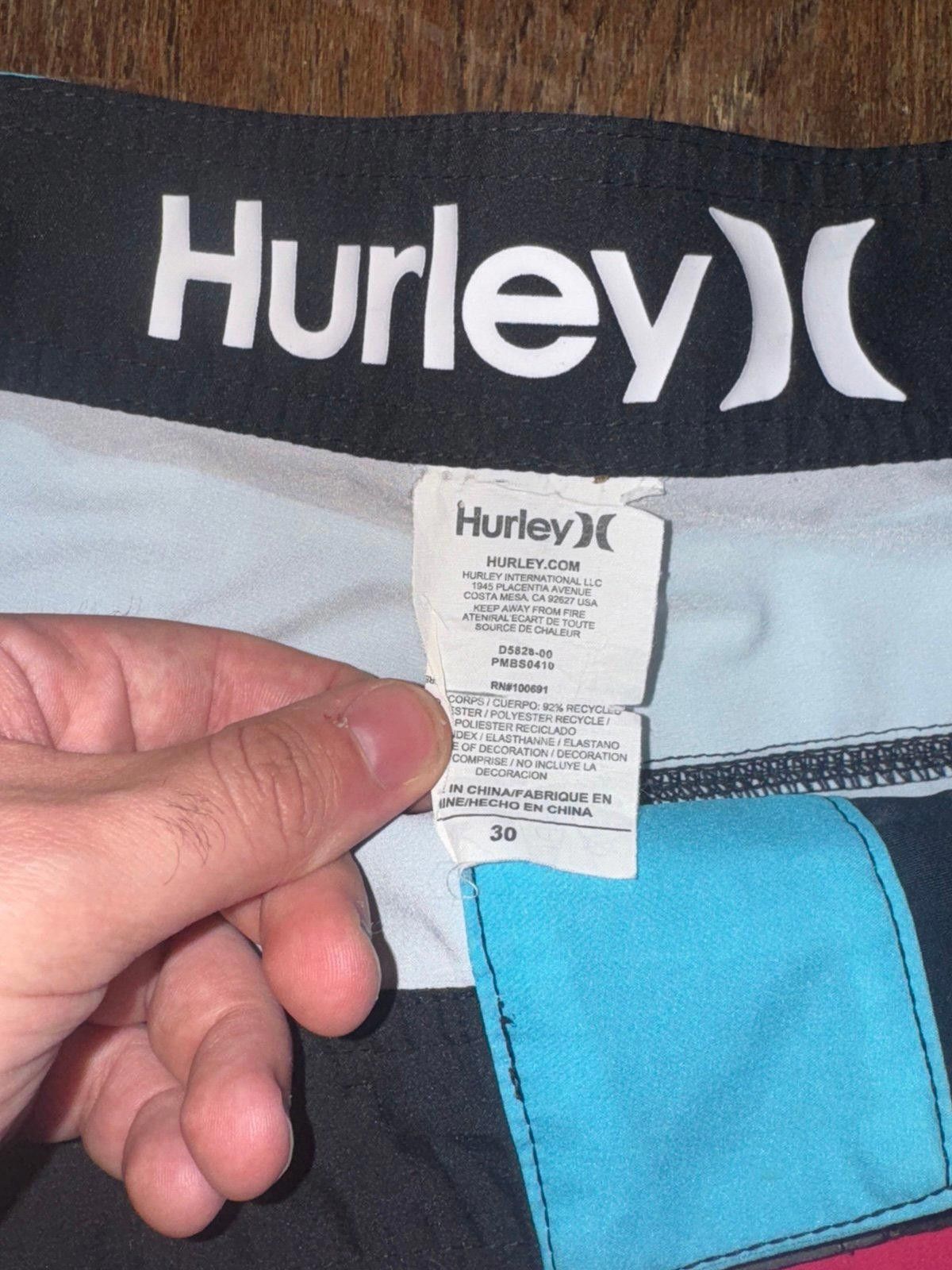 Hurley Hurley Phantom Board Shorts Colorblock Surf Beach Men's S Size US 30 / EU 46 - 5 Thumbnail