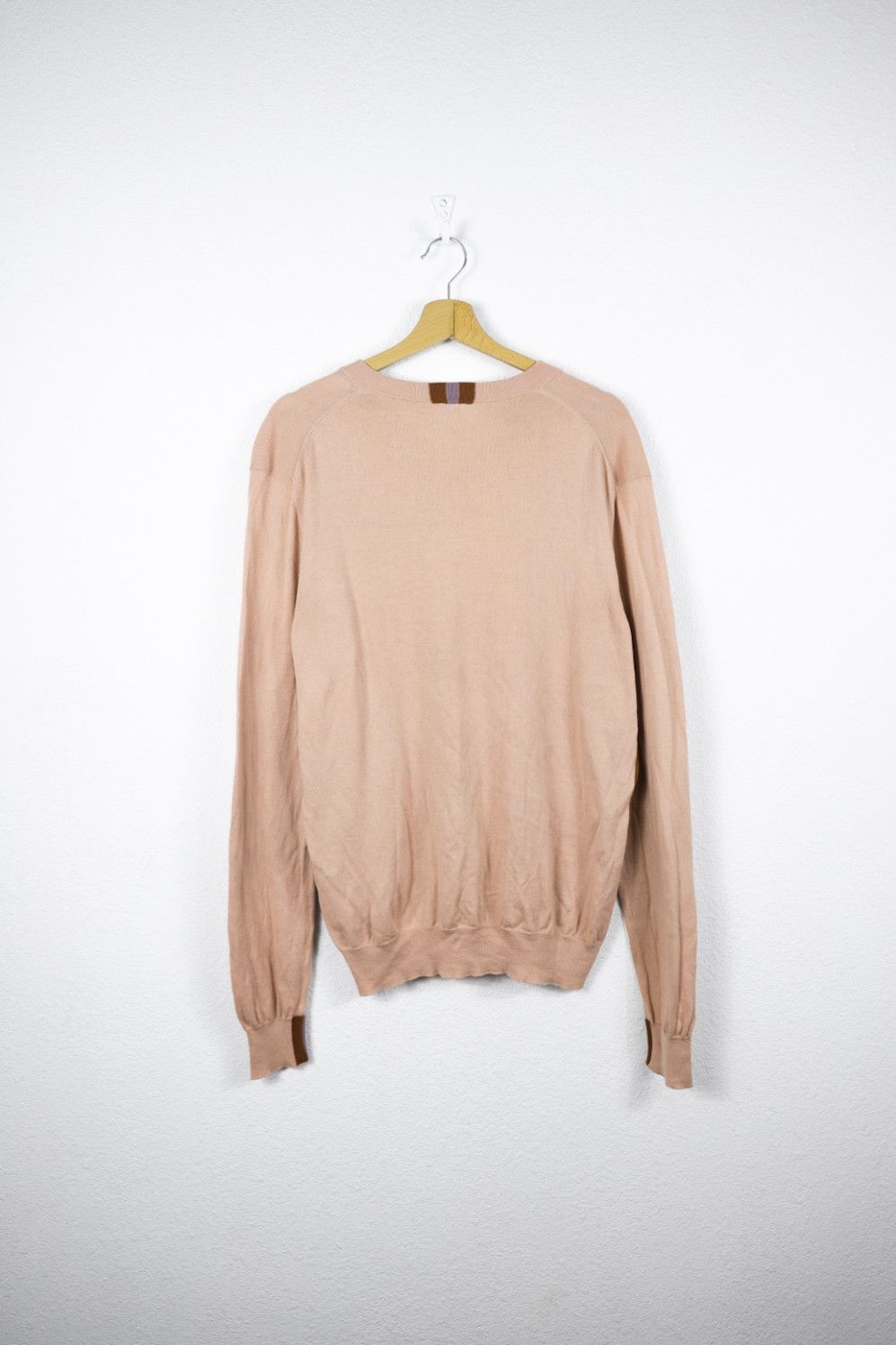 Paul Smith Paul Smith Made in Italy Pink V-neck Sweater Jumper L Size US L / EU 52-54 / 3 - 8 Thumbnail