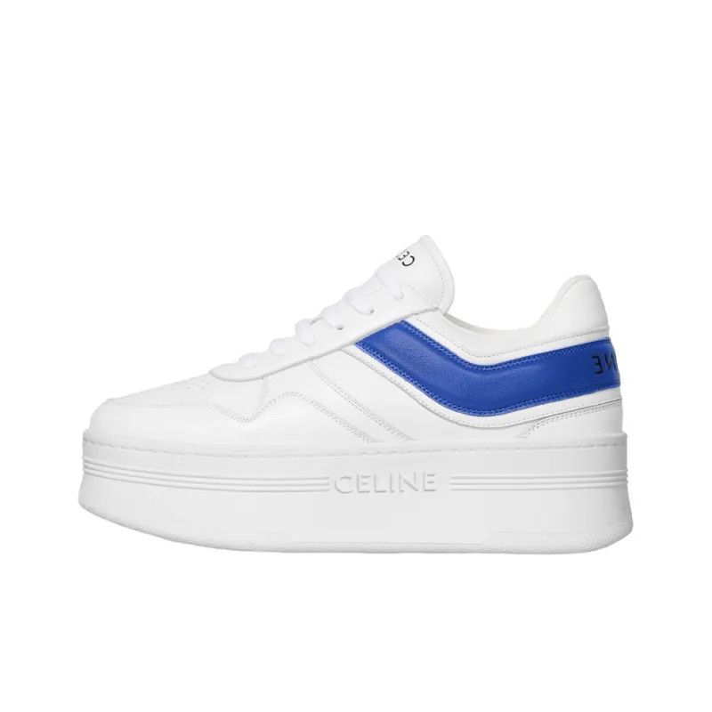 Celine o1bcso1str0824 Sneakers With Wedge Calfskin in Optic White Size US 4 / IT 34 - 3 Thumbnail