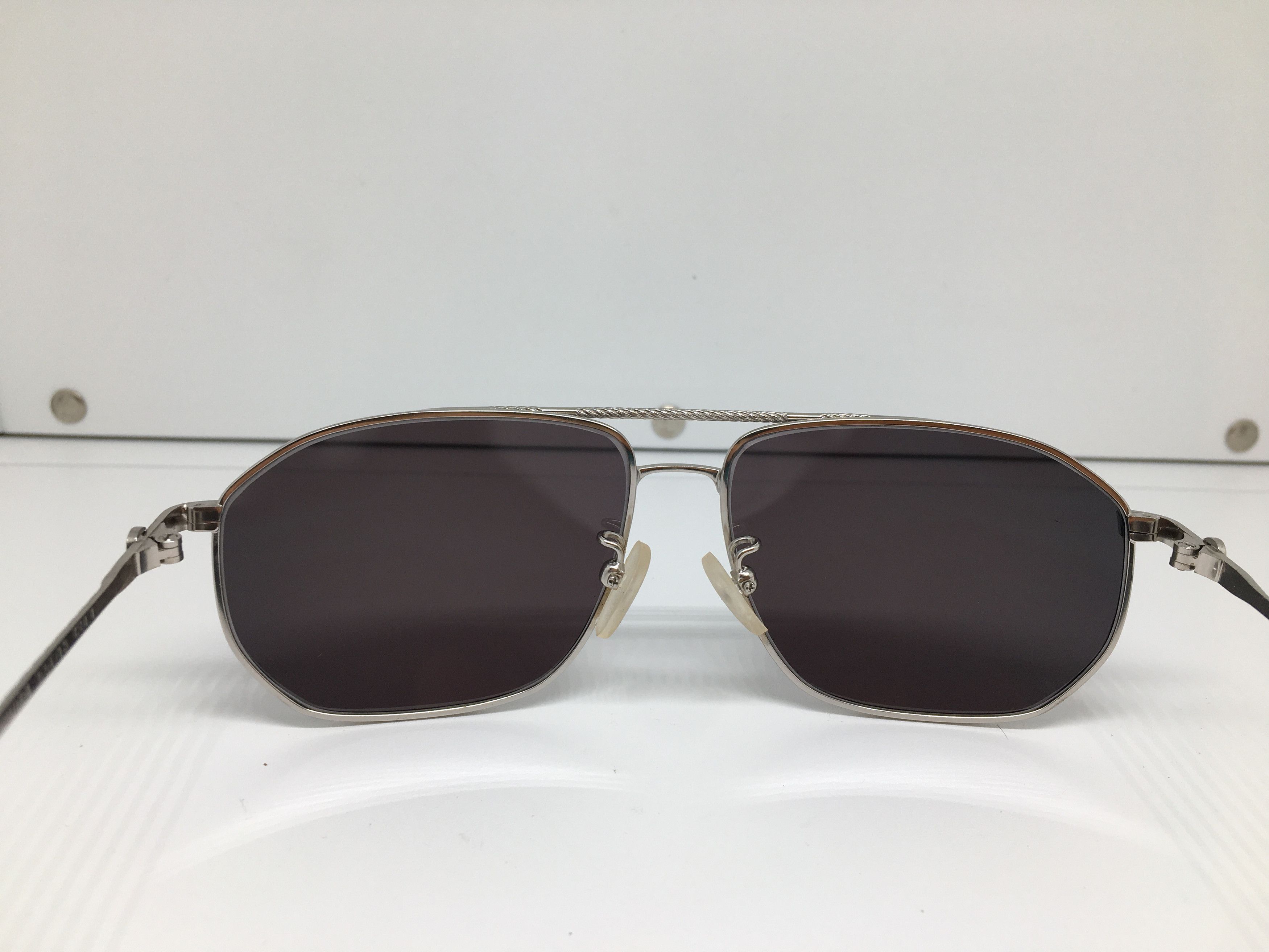 Playboy Vintage 90s Playboy USA NEW YORK PB001 Aviator Sunglasses Size ONE SIZE - 5 Thumbnail