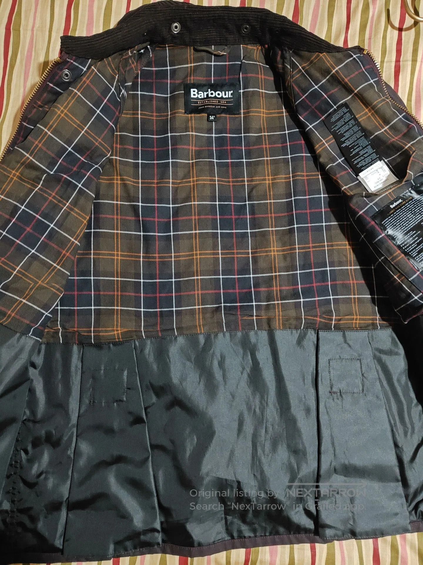 Barbour Barbour Bedale Oversize Wax Jacket. Size US M / EU 48-50 / 2 - 3 Thumbnail