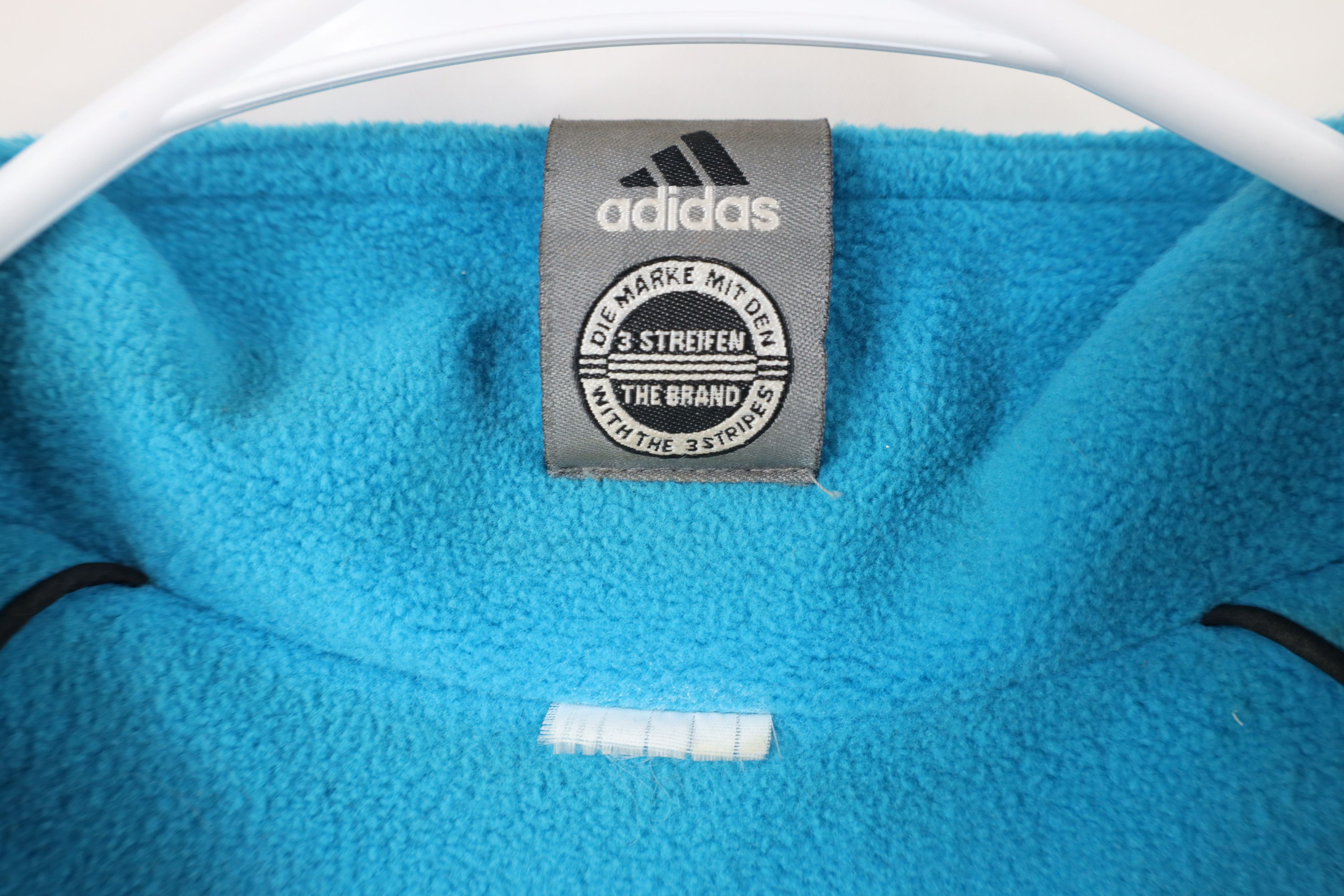 Adidas × Vintage Vintage 90s Adidas Reversible Full Zip Bomber Jacket Size US M / EU 48-50 / 2 - 9 Thumbnail
