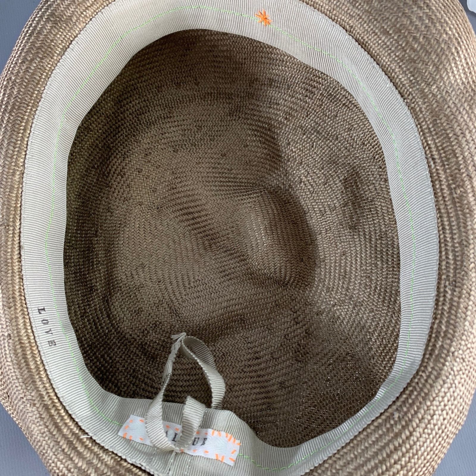 Other VALEUR Tan Woven Straw Hat Size ONE SIZE - 6 Thumbnail