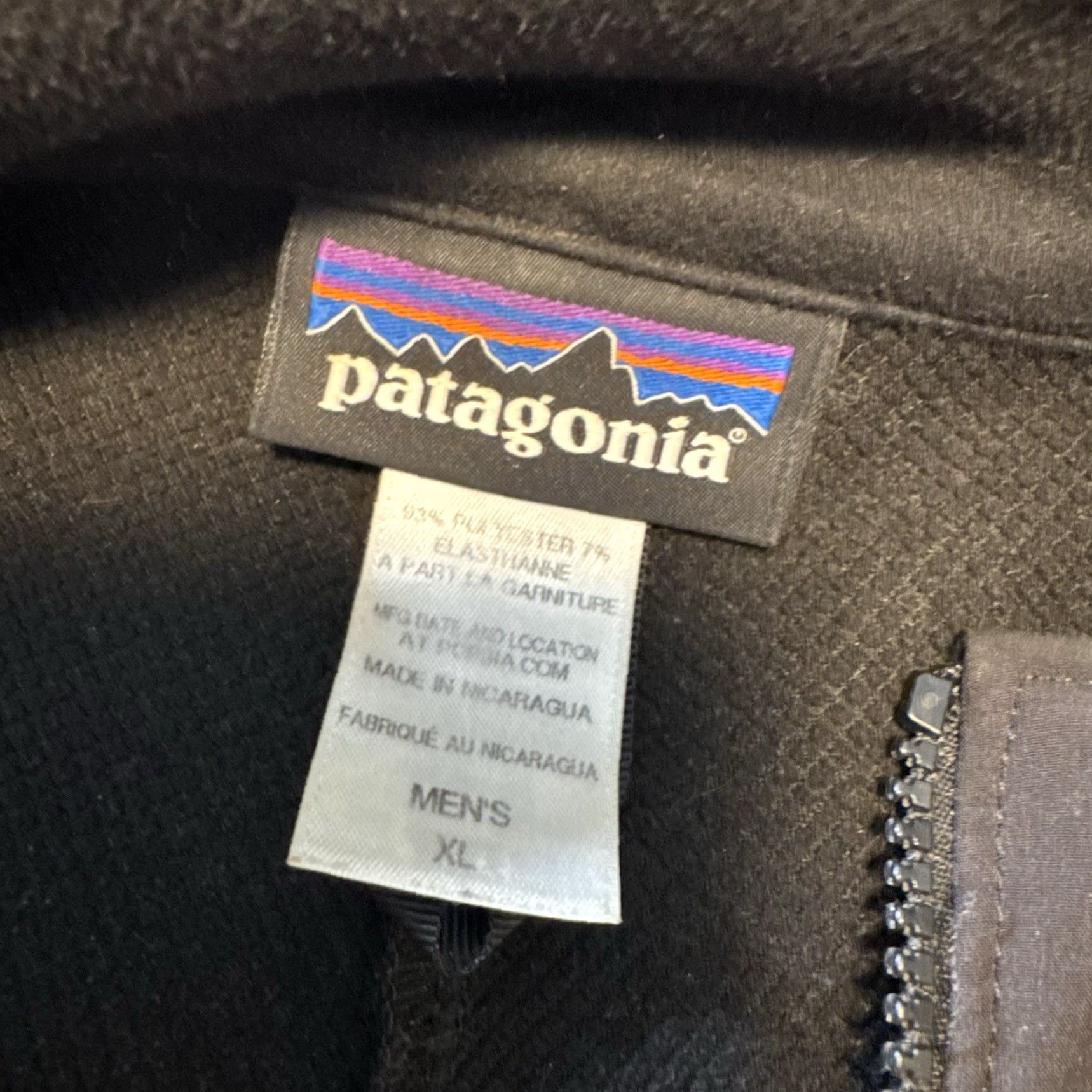 Patagonia Patagonia Men’s XL Guide Jacket Black Soft Shell Windbloc Polartec Windbreaker Size US XL / EU 56 / 4 - 6 Thumbnail