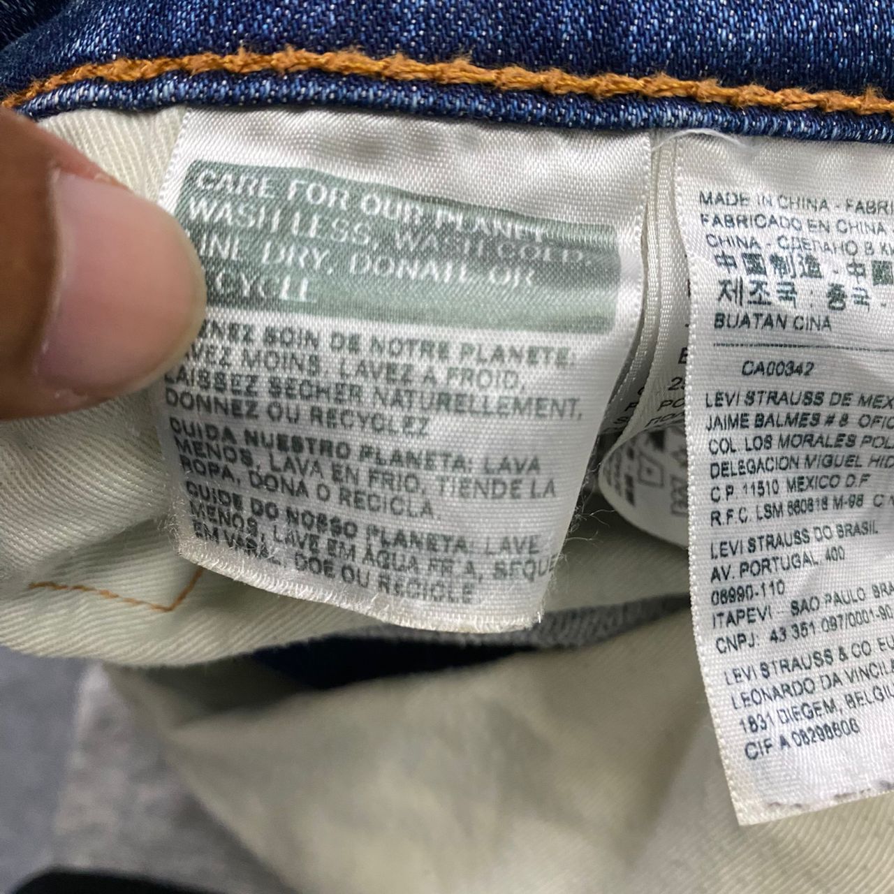 Levi's 💥Best Offer💥Vintage 505 Levis Distressed Denim Size US 34 / EU 50 - 14 Thumbnail