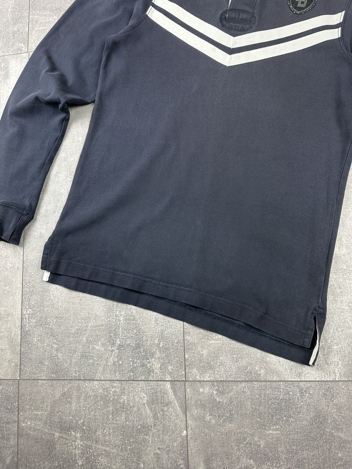 Nike Nike Adepth Vintage Retro Rugby Jersey Long Sleeve Size US S / EU 44-46 / 1 - 6 Thumbnail
