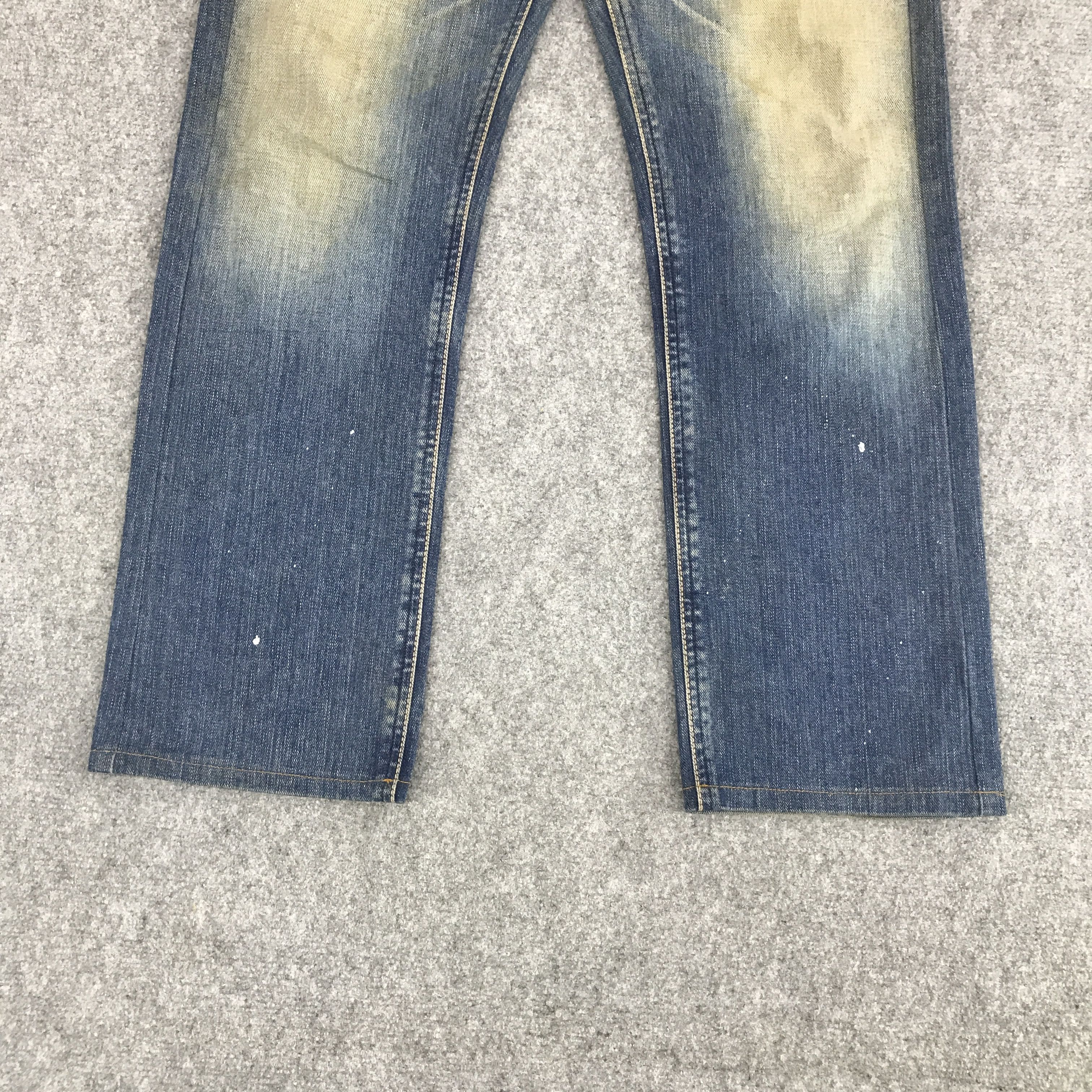 Japanese Brand × Lee LEE JAPAN DESIGN DENIM FADED RUSTY JEANS PANTS Size US 29 - 3 Thumbnail
