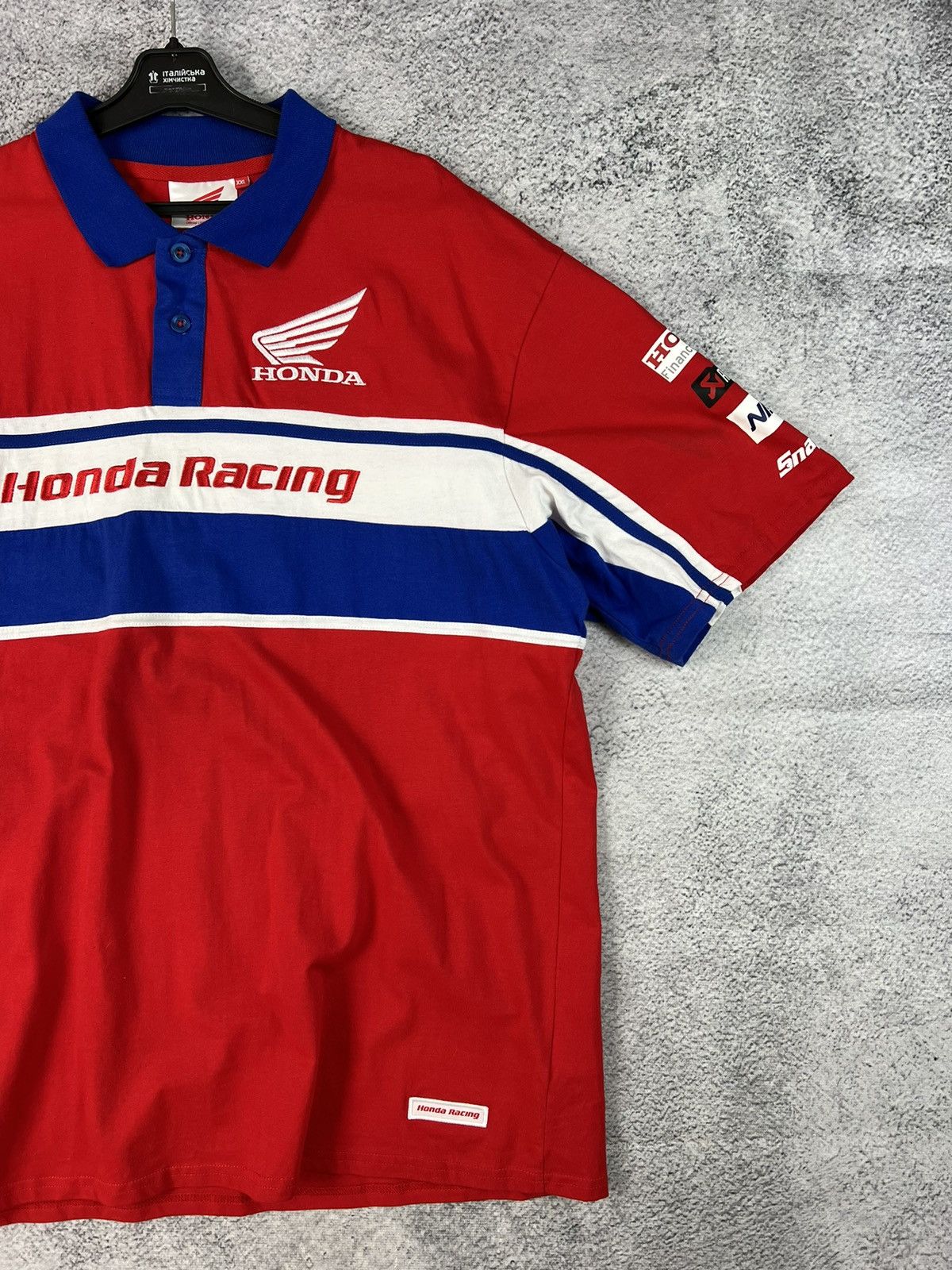 Honda Vintage Honda racing polo T-shirt Size US XXL / EU 58 / 5 - 3 Thumbnail