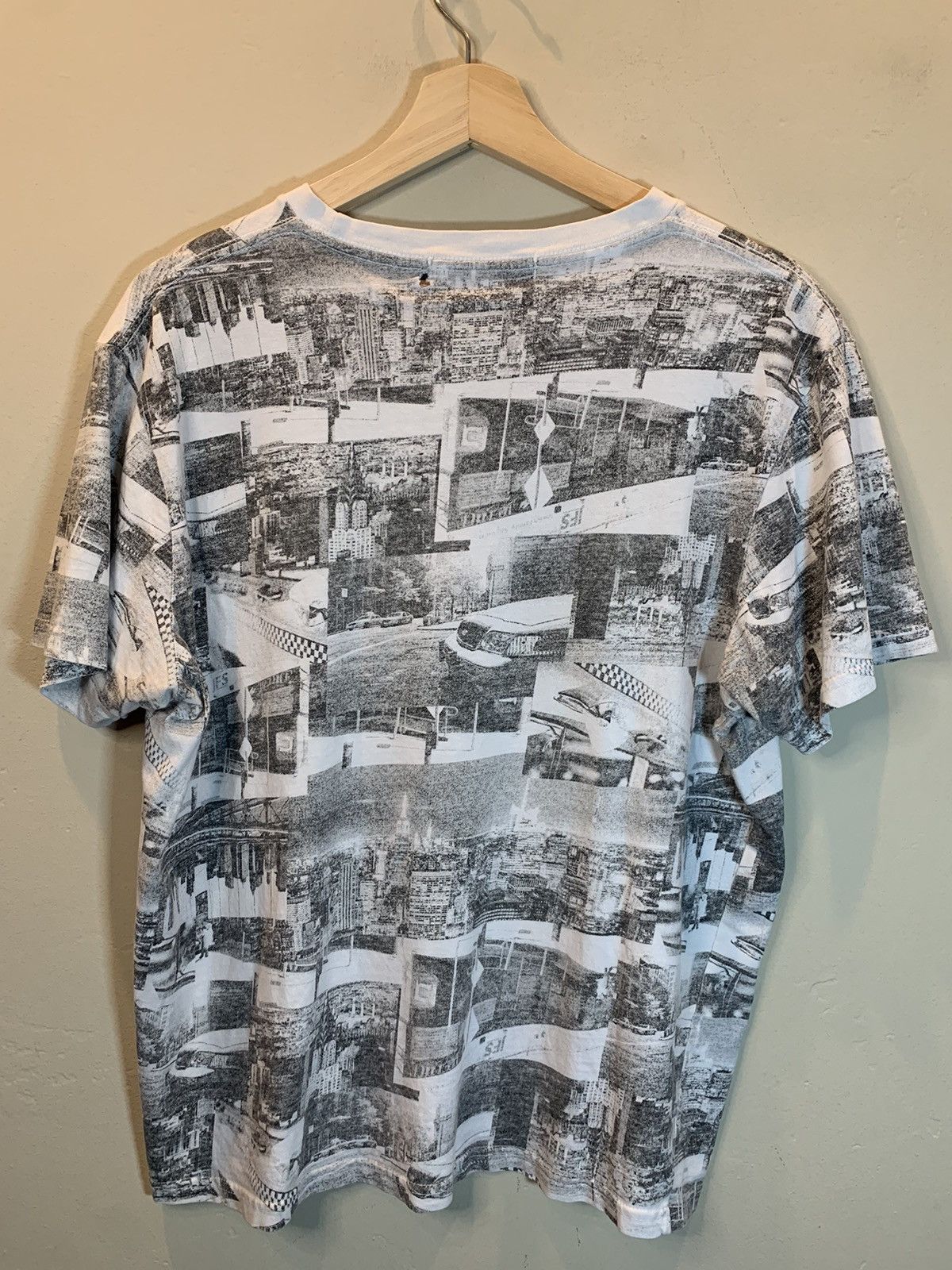 Designer × Vintage *RARE* Vintage New York City Faded Photo Art AOP T-Shirt - L Size US L / EU 52-54 / 3 - 2 Thumbnail