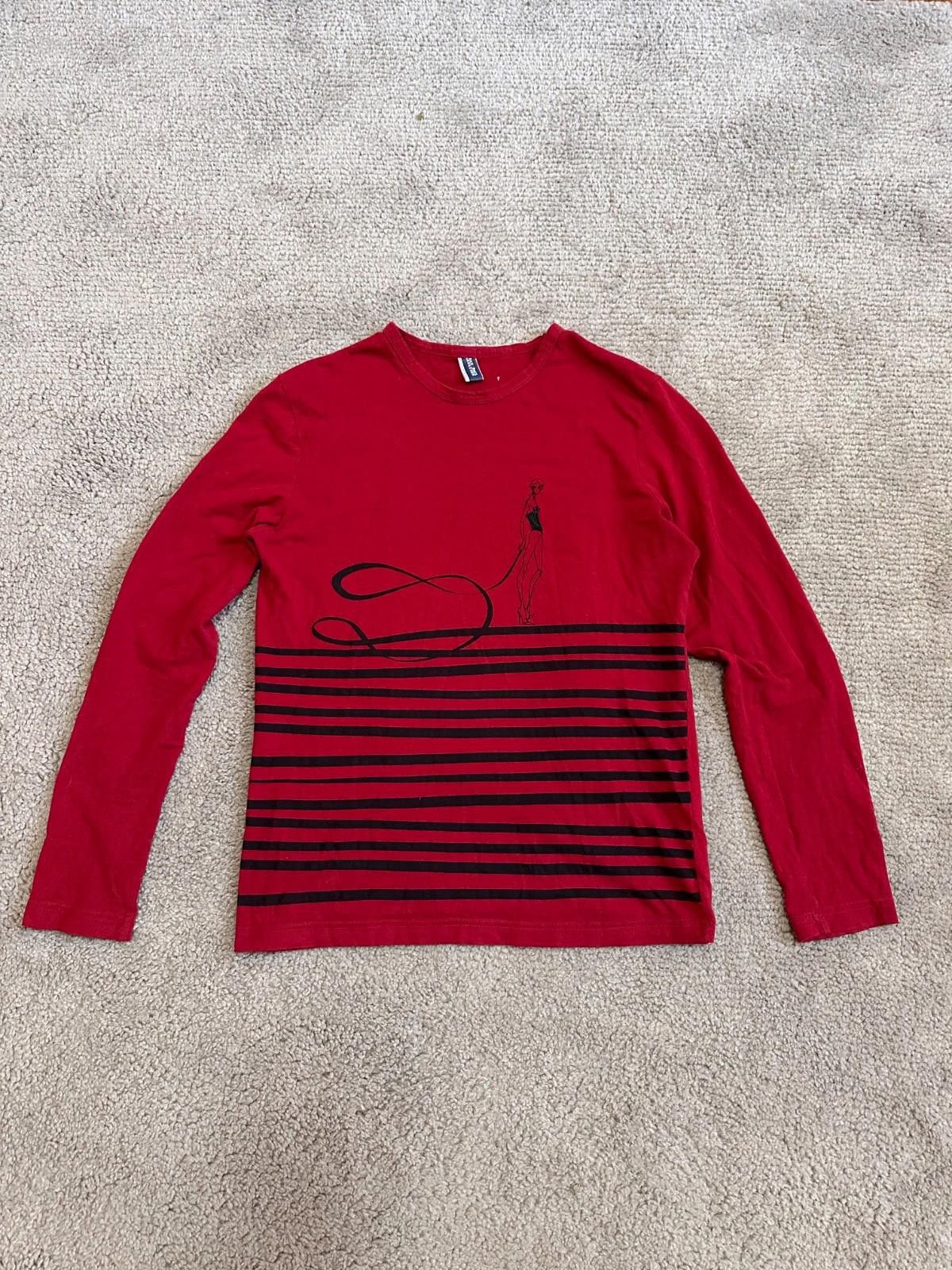 Vintage Jean Paul Gaultier Red LongsleeveSz M