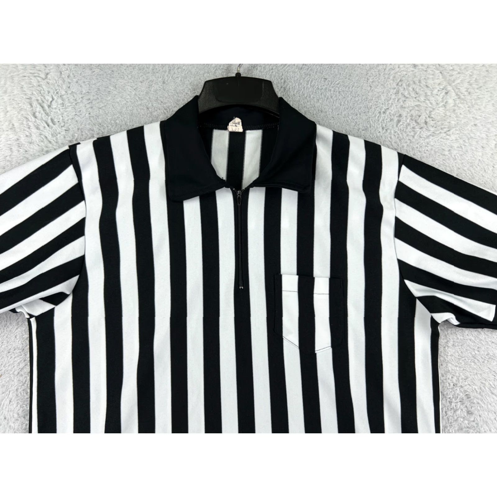 Vintage Southern Athletic Shirt Mens 2XL Black White US Made 1/4 Zip Collared Polo Shirt Size US XXL / EU 58 / 5 - 7 Thumbnail