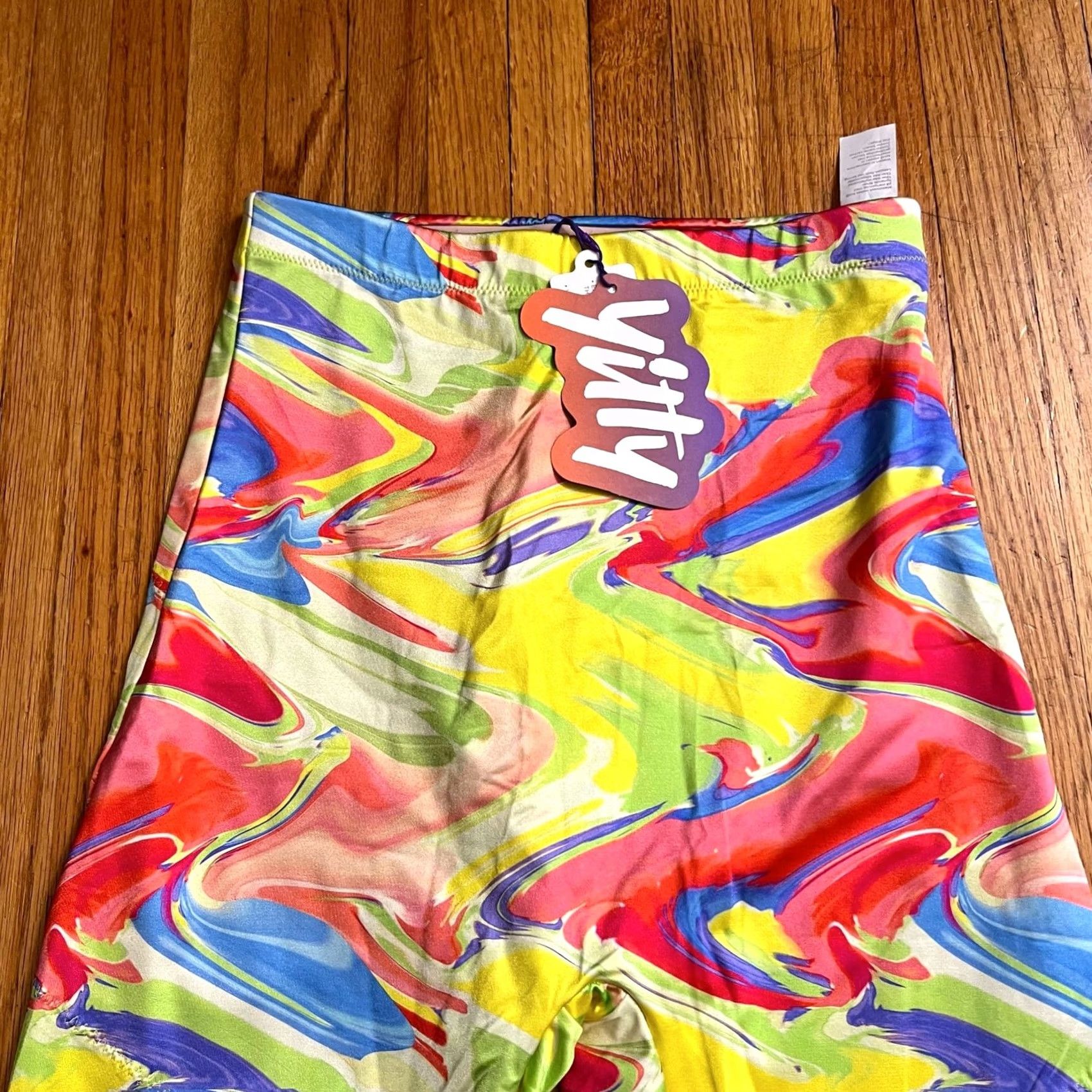 Fabletics Yitty Fabletics Legging Women Medium Pride Rainbow Colorful High Waisted Shaping Size 32" / US 10 / IT 46 - 3 Thumbnail