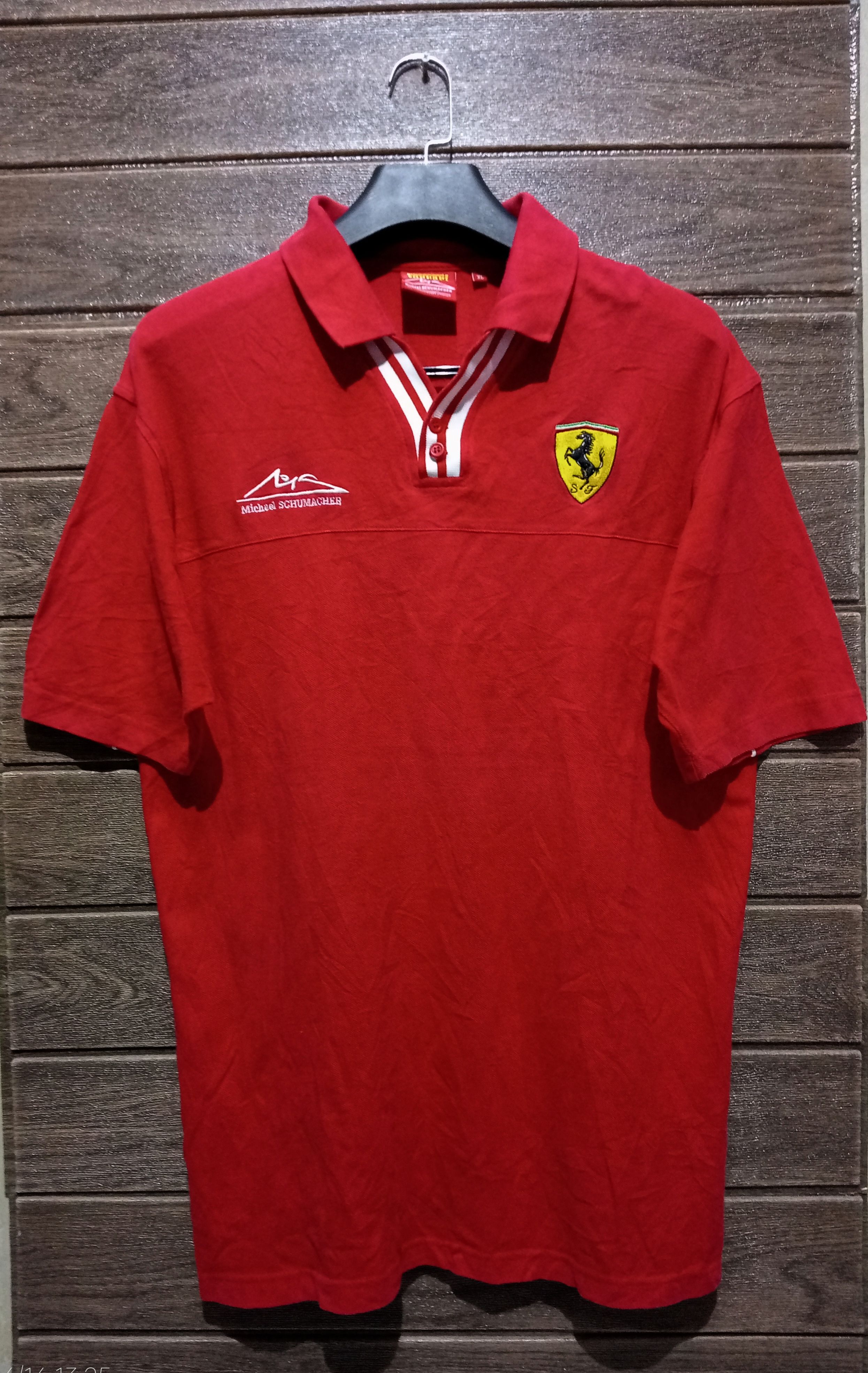 T-shirt Vintage Michael Schumacher Ferrari 1999 - Formule 1, Taille XL, Coton, état Excellent