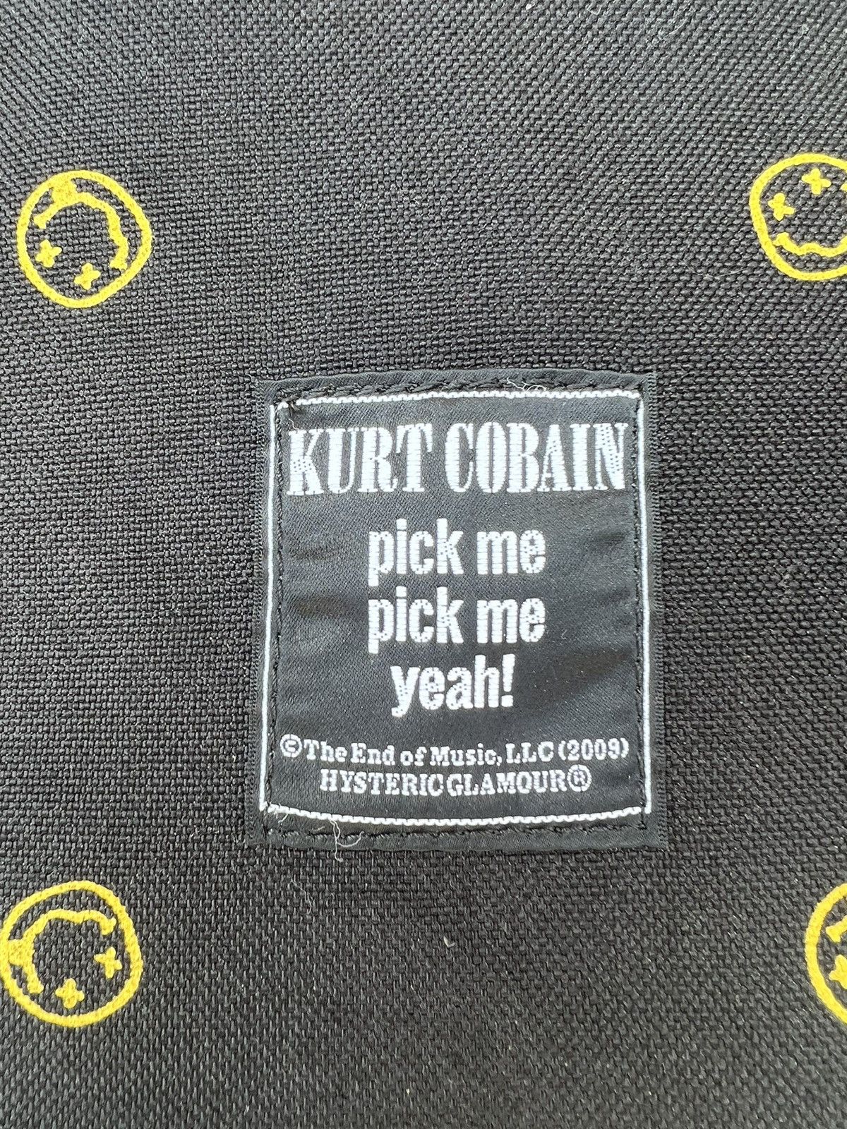Nirvana HG X Nirvana Kurt Cobain Pick Me Yeah! Backpack Bag Size ONE SIZE - 15 Thumbnail