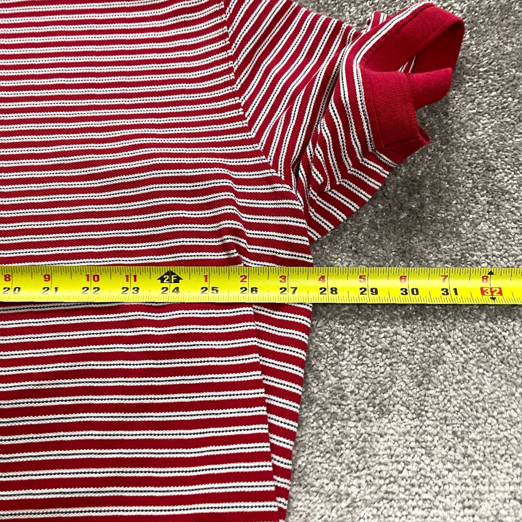 Vintage Unbranded Polo Shirt Mens 2XL Red Striped Short Sleeve Collared Active Golf Top Shirts Polo Shirt Mens 2XL Red Striped Short Sleeve Collared Golf Top Size US XXL / EU 58 / 5 - 6 Thumbnail