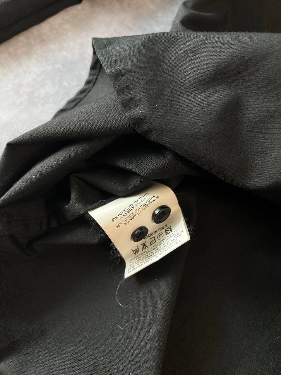 Maison Margiela Maison Margiela black shirt Size: IV (large) 2002 Size US L / EU 52-54 / 3 - 6 Thumbnail