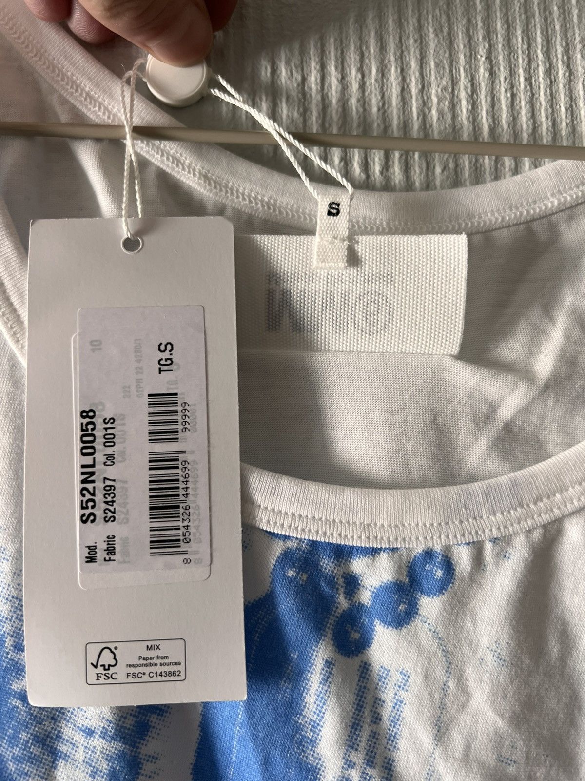MM6 MM6 MAISON MARGIELA Trompe L'oeil Tank Top White Size S / US 4 / IT 40 - 9 Thumbnail