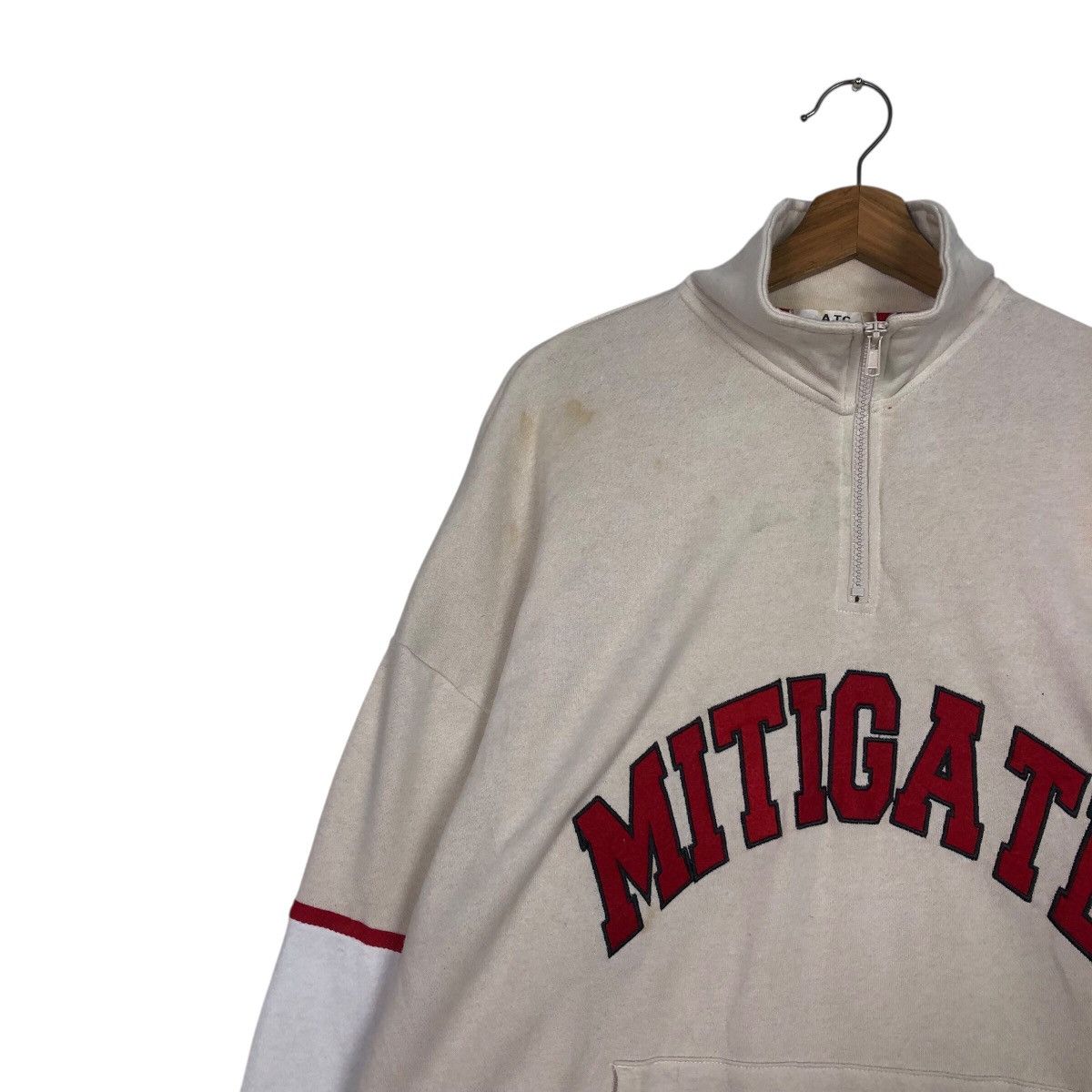 In The Attic 📌Vintage Sweatshirt Collar In The Attic Design Spell Out Size US M / EU 48-50 / 2 - 8 Thumbnail