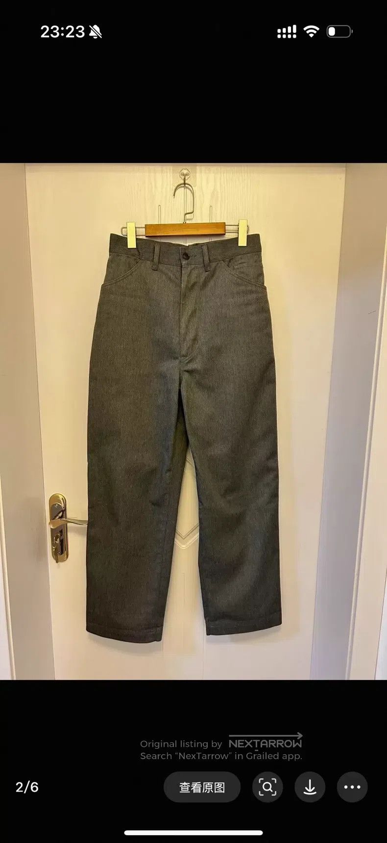 Junya Watanabe Junya Watanabe size M Gray Pants Size US 27 - 1 Thumbnail