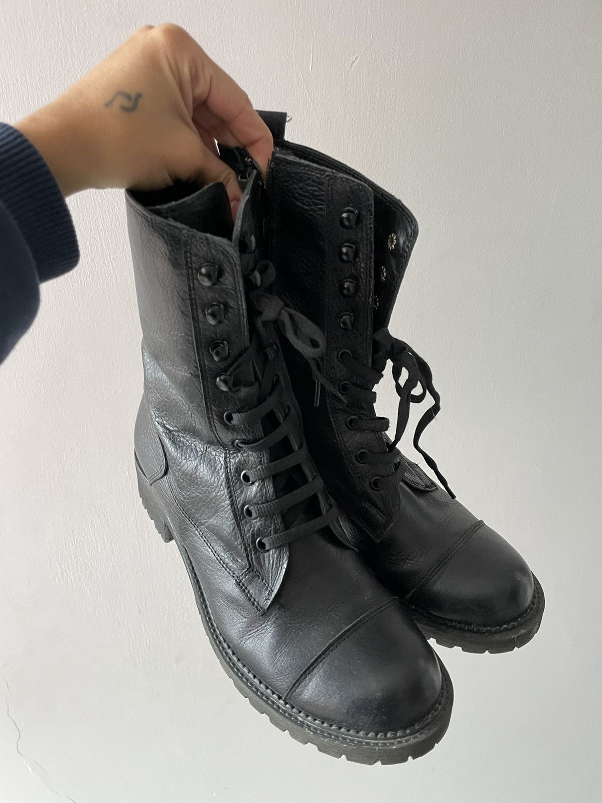 Vintage Vintage leather boots Size US 8.5 / IT 38.5 - 6 Thumbnail