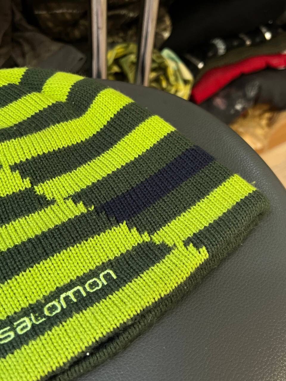 Salomon × Vintage Vintage Gorpcore Salomon Hat Beanie Y2K Size ONE SIZE - 3 Thumbnail