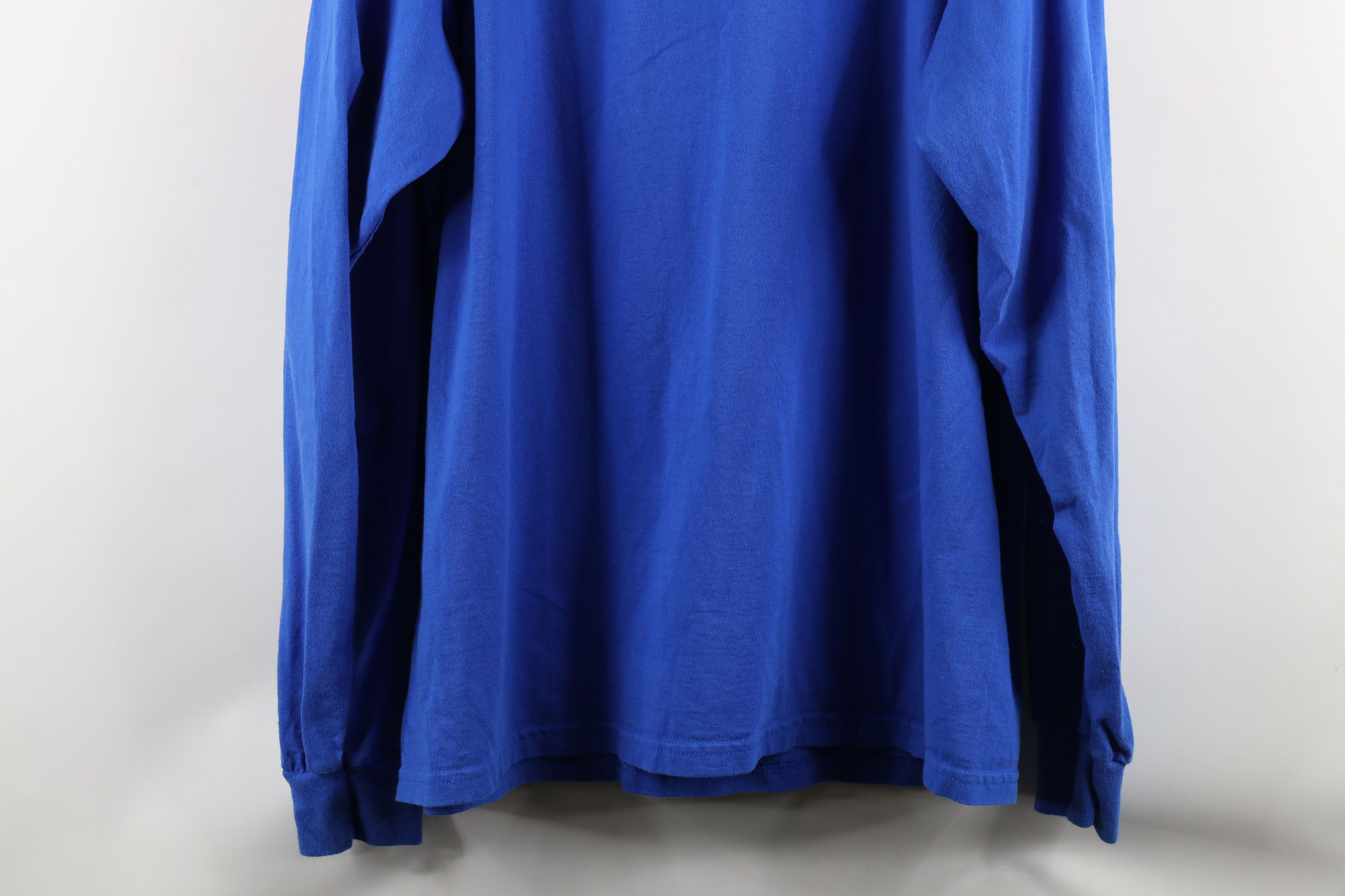 Vintage Vintage 90s USA Olympics Long Sleeve T-Shirt Blue Cotton Size US XL / EU 56 / 4 - 10 Thumbnail