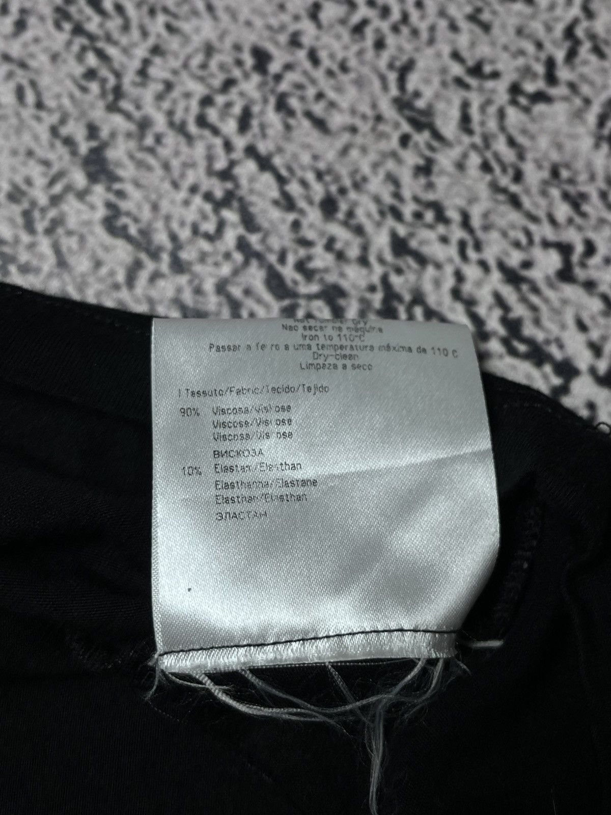 Versus Versace Vintage Y2K Gothic Versus Versace Draped Cross Neck Top Size L / US 10 / IT 46 - 10 Thumbnail