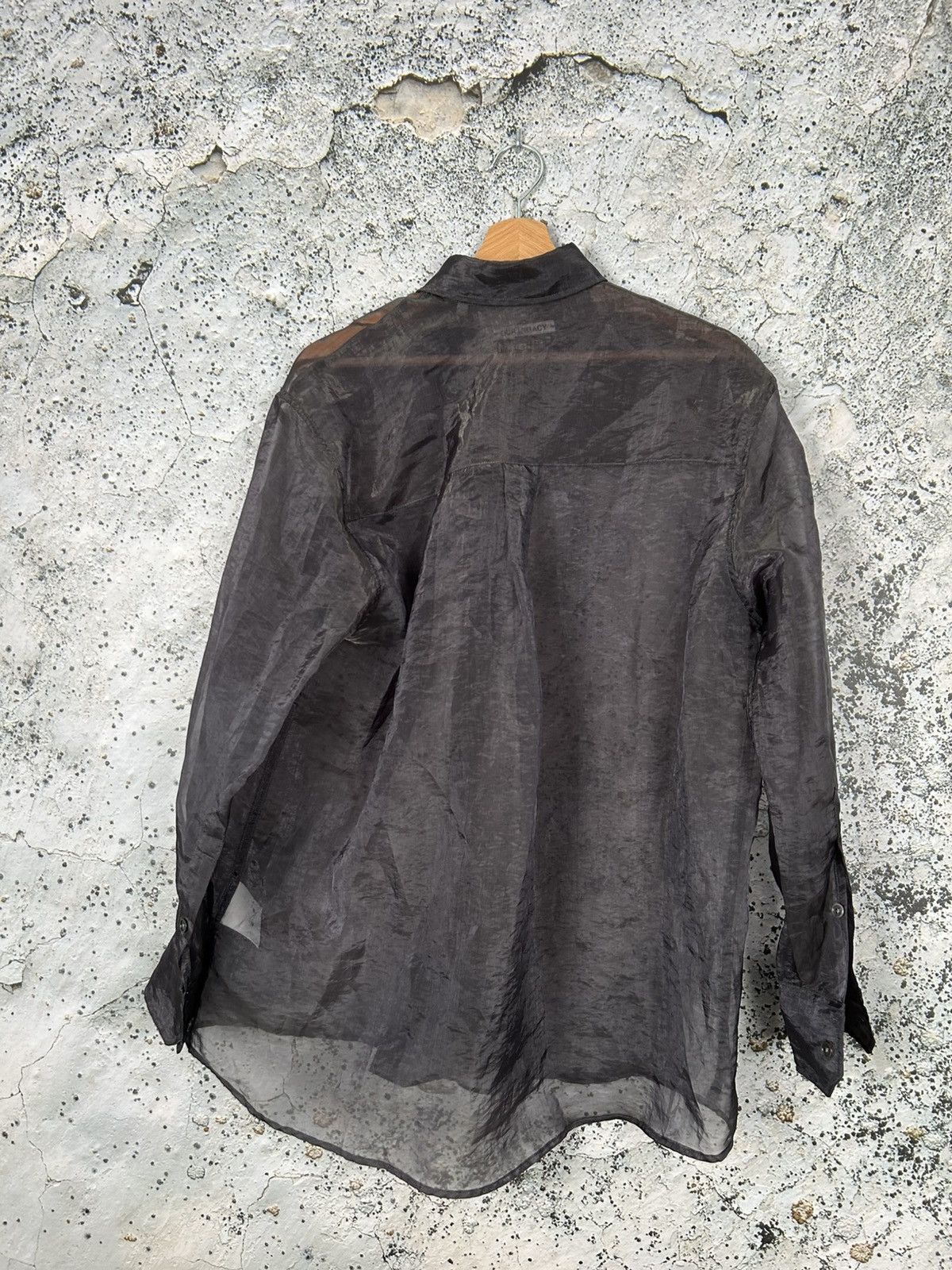 Our Legacy Our Legacy Less Borrowed Shirt Transparent Avantgarde Punk Size US XL / EU 56 / 4 - 4 Thumbnail
