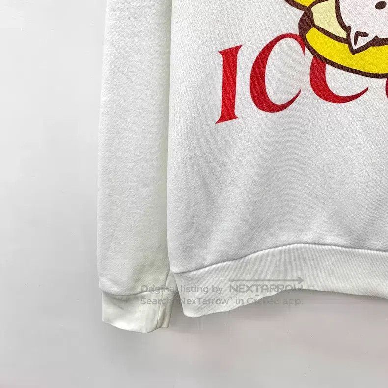 Gucci Gucci White logo letter cat banana print cotton round-neck Size XS / US 0-2 / IT 36-38 - 4 Thumbnail